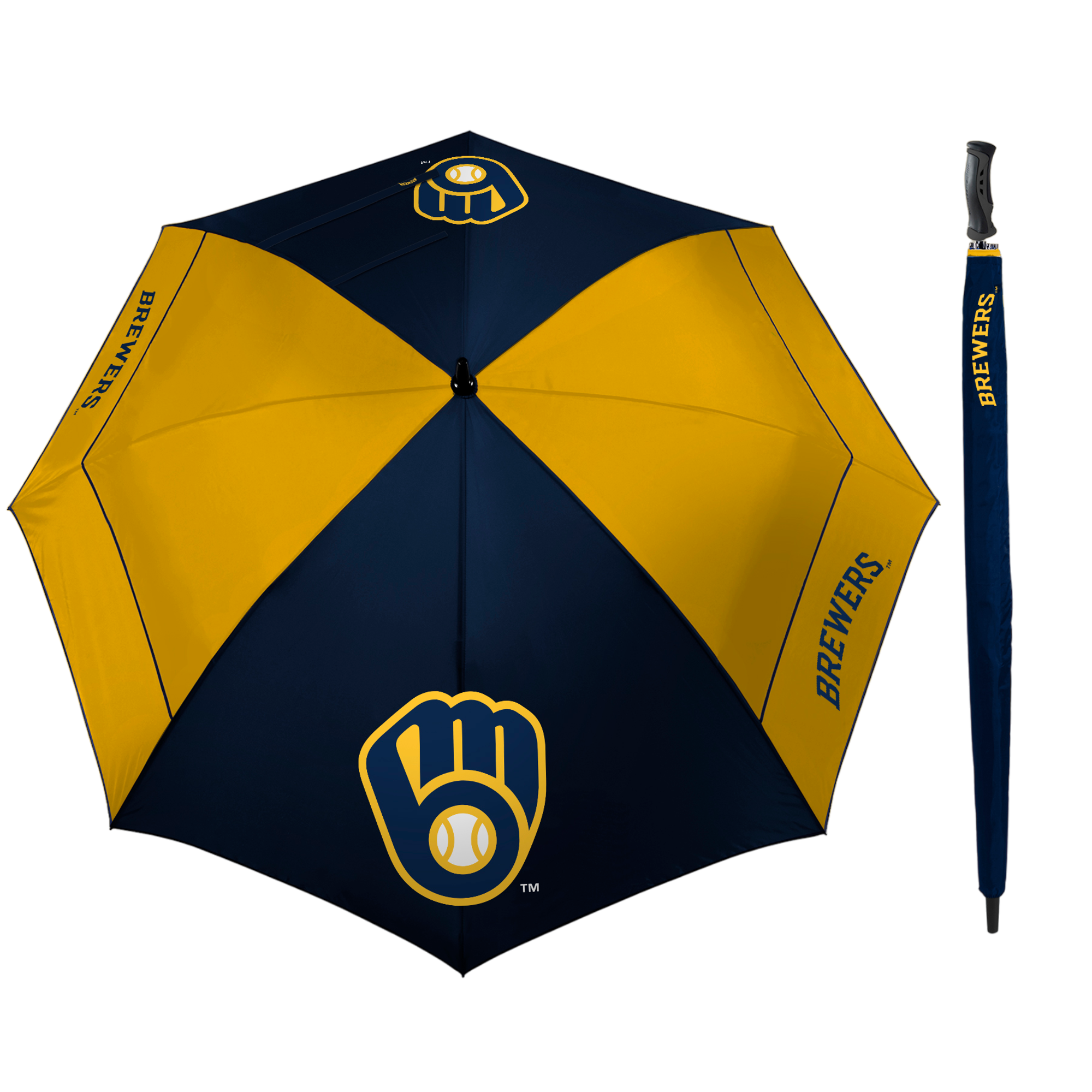 Milwaukee Brewers 62" WindSheer Lite Umbrella