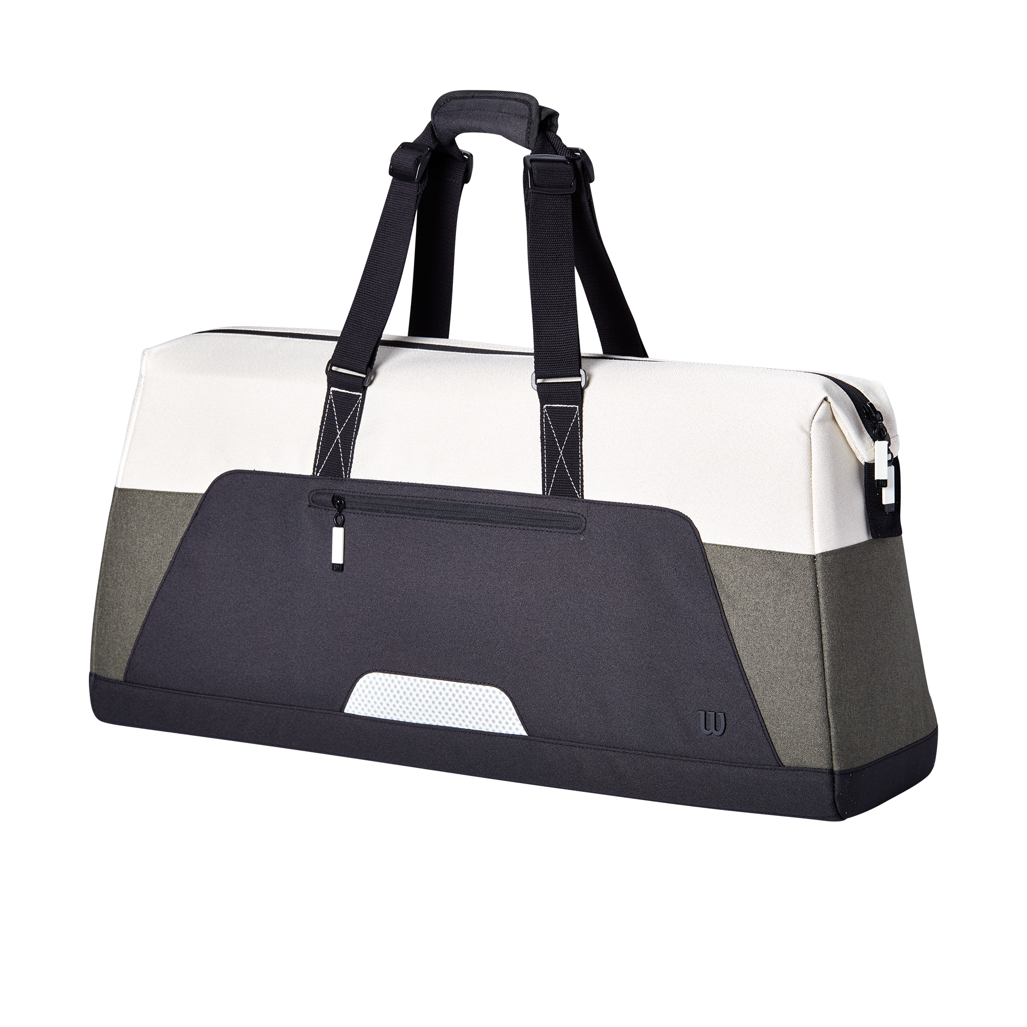 WOMEN'S RACKET BAG Cream/Forest/Black