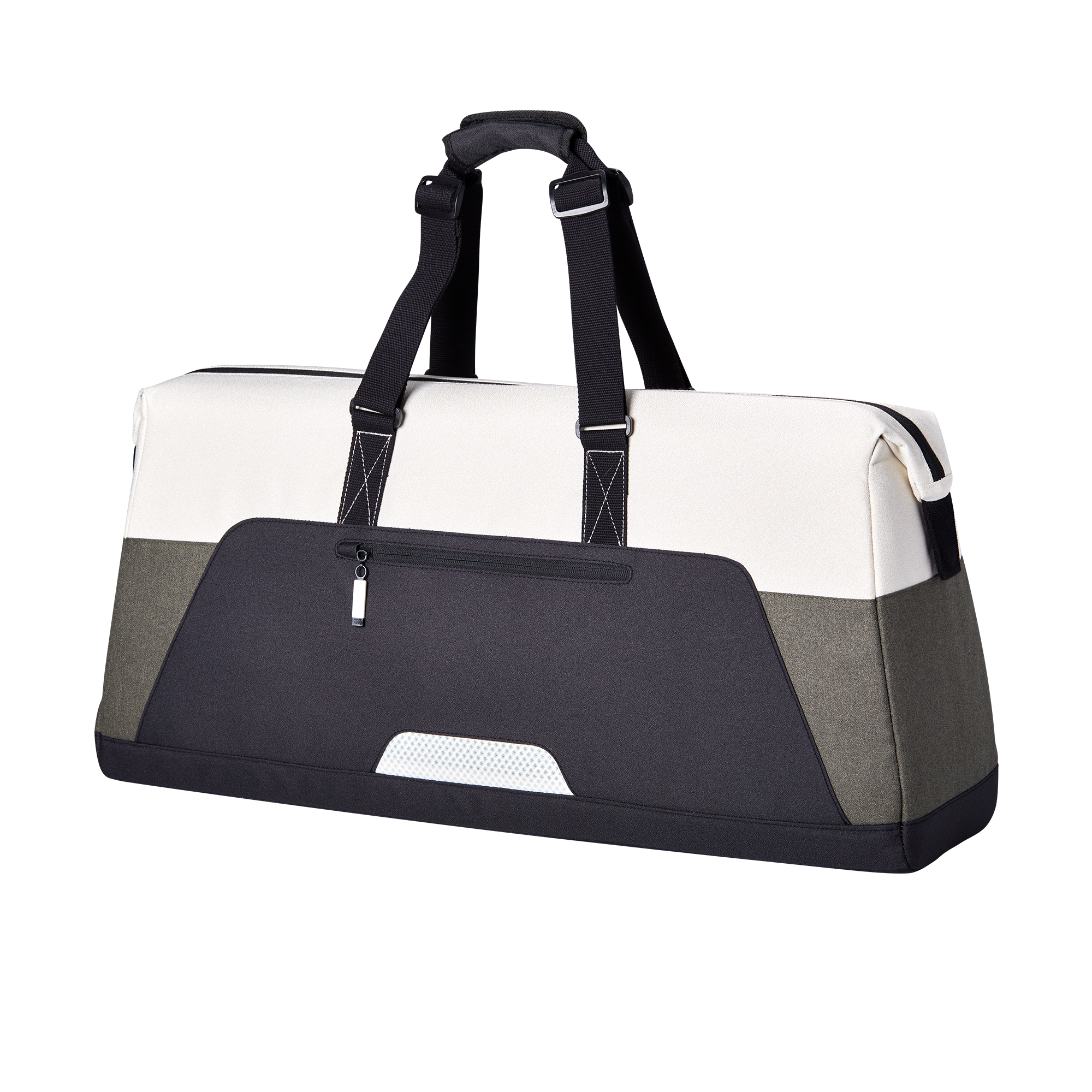 WOMEN'S RACKET BAG Cream/Forest/Black