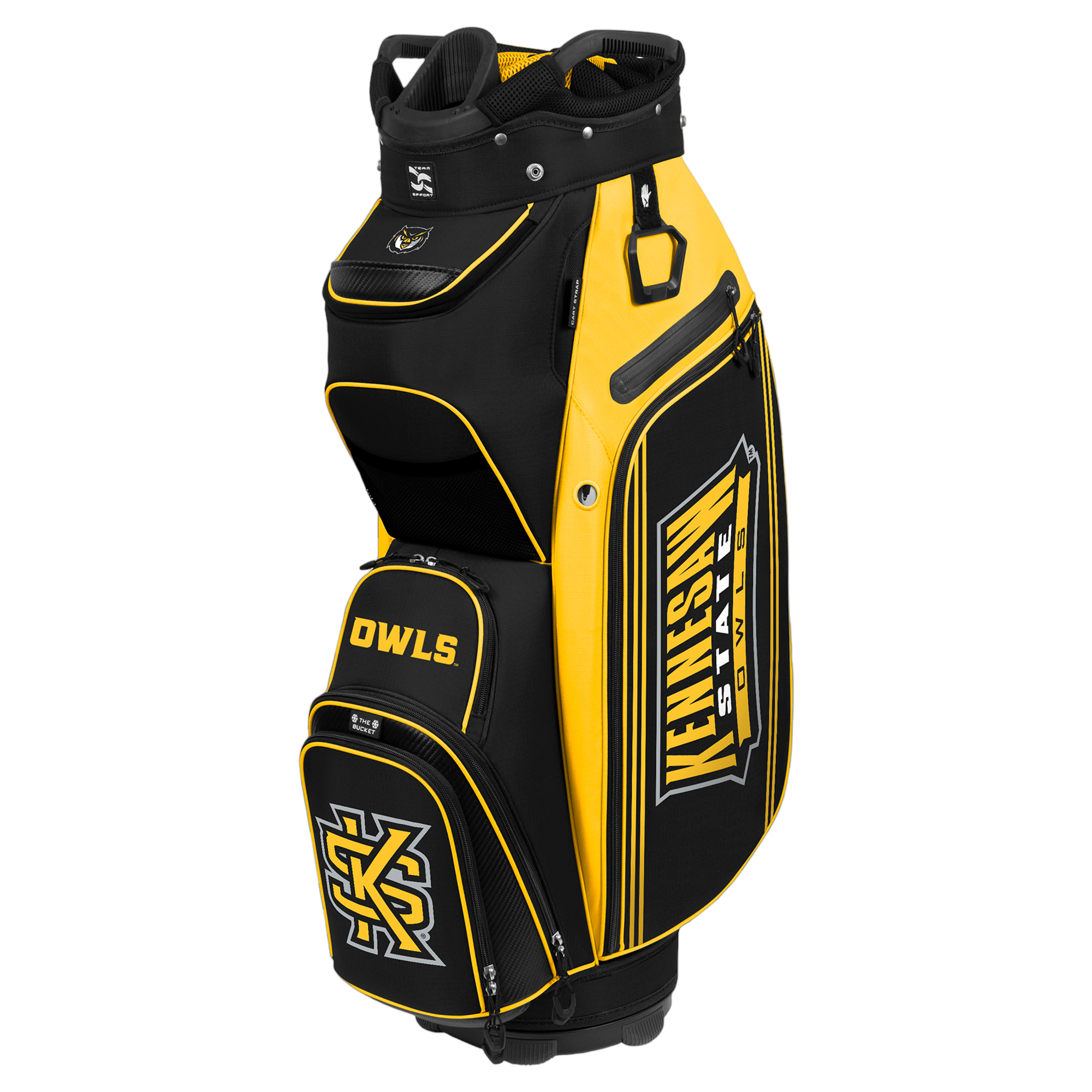 Team Effort Kennesaw State Owls Bucket III Cooler Cart Bag