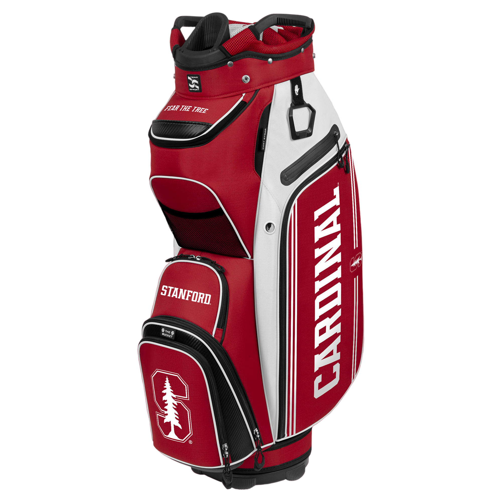 Team Effort Stanford Cardinal Bucket III Cooler Cart Bag
