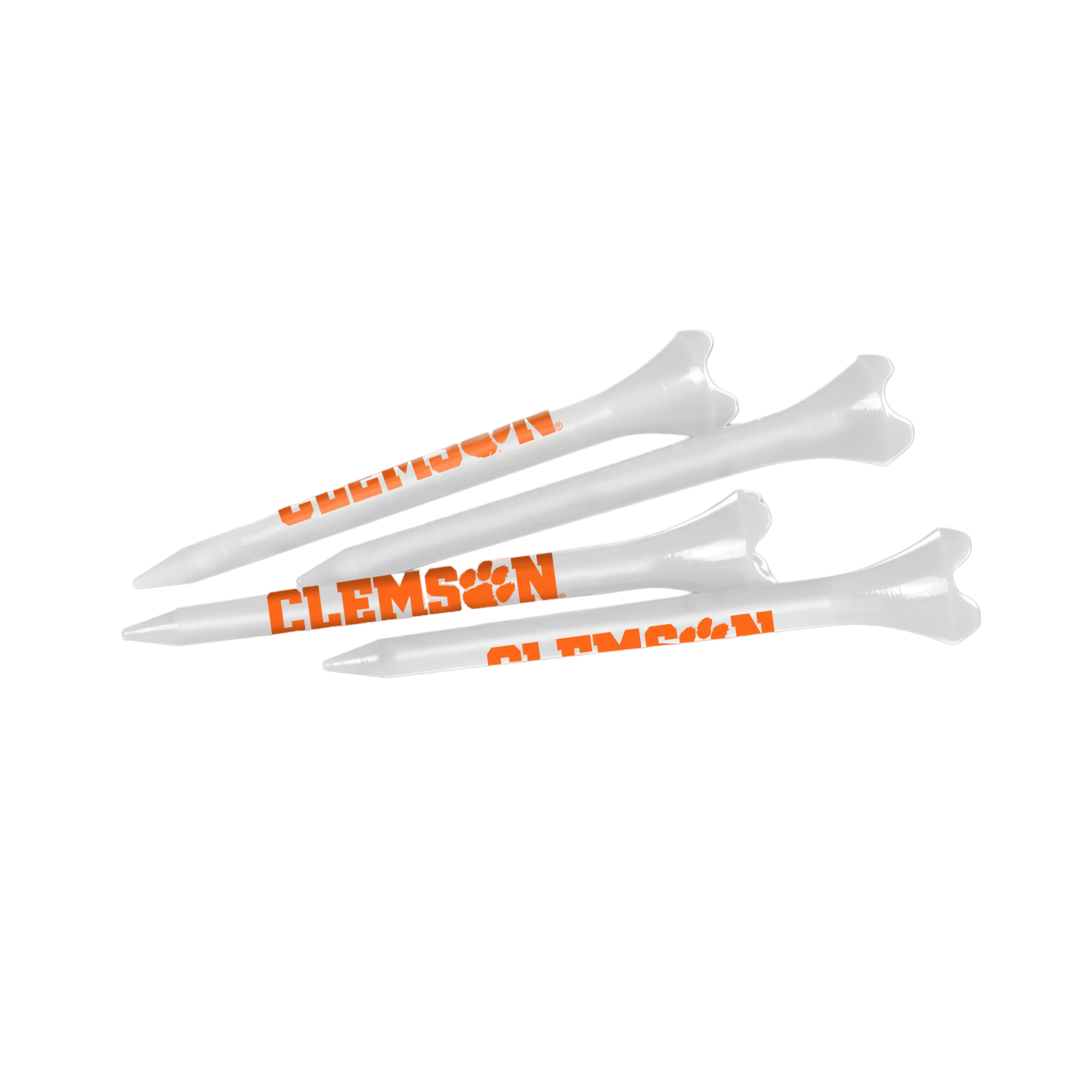 Clemson Tigers 2-3/4" Tee 40-Pack