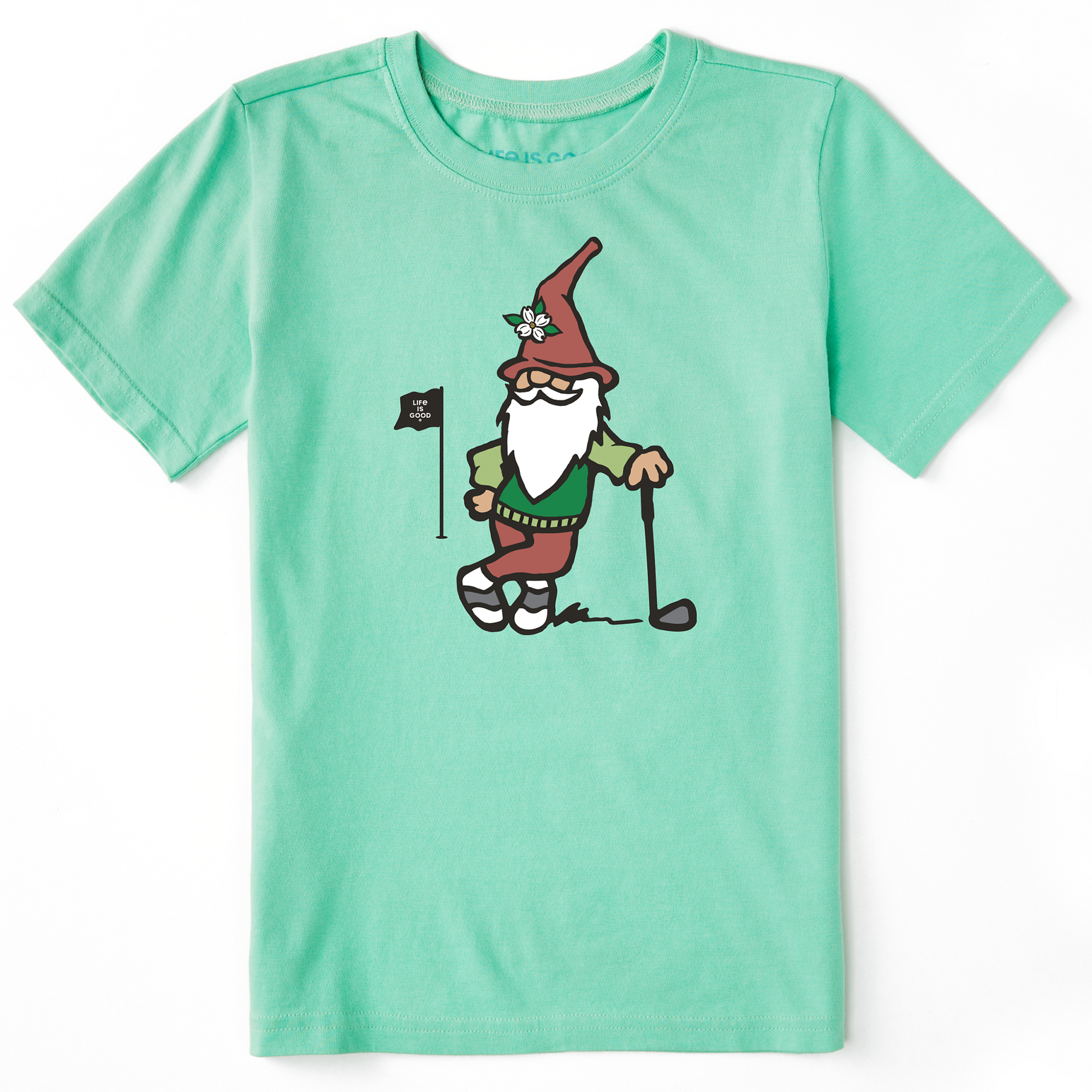 KIDS GOLFING GNOME CRUSHER TEE