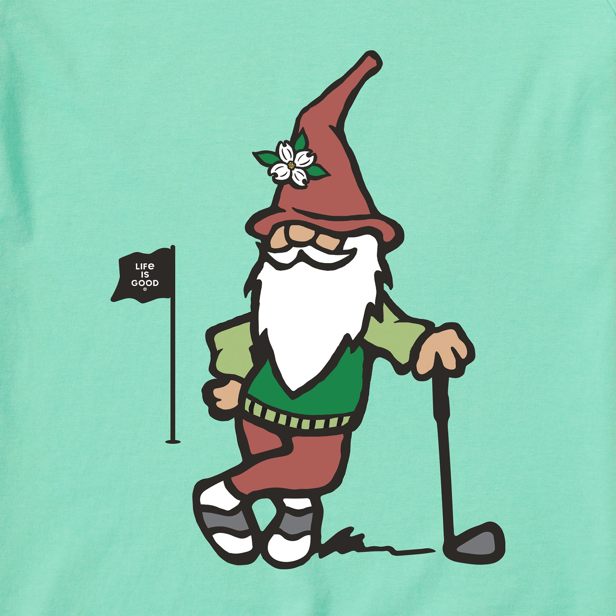 KIDS GOLFING GNOME CRUSHER TEE
