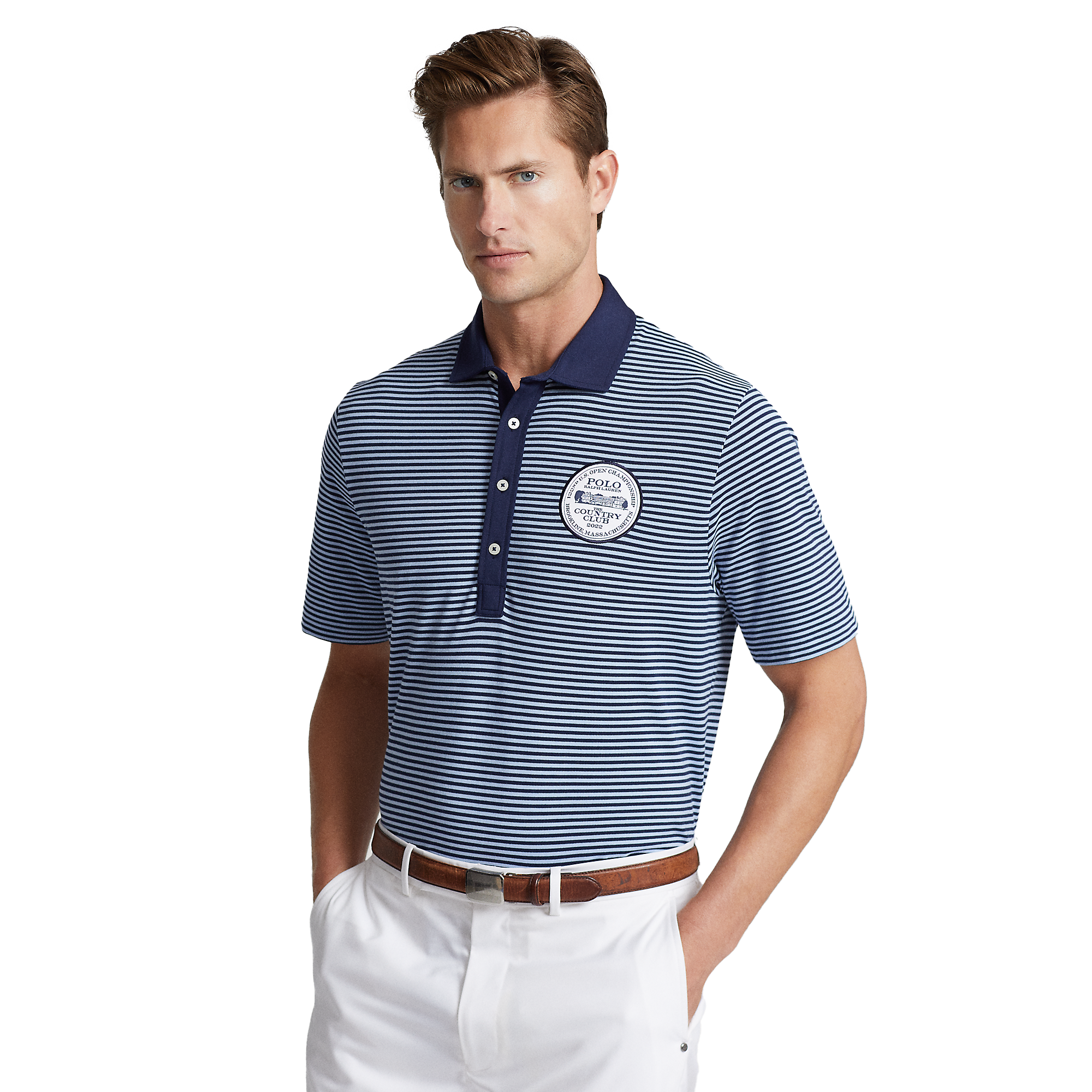 U.S. Open Performance Piqu&eacute; Men's Short Sleeve Golf Polo Shirt