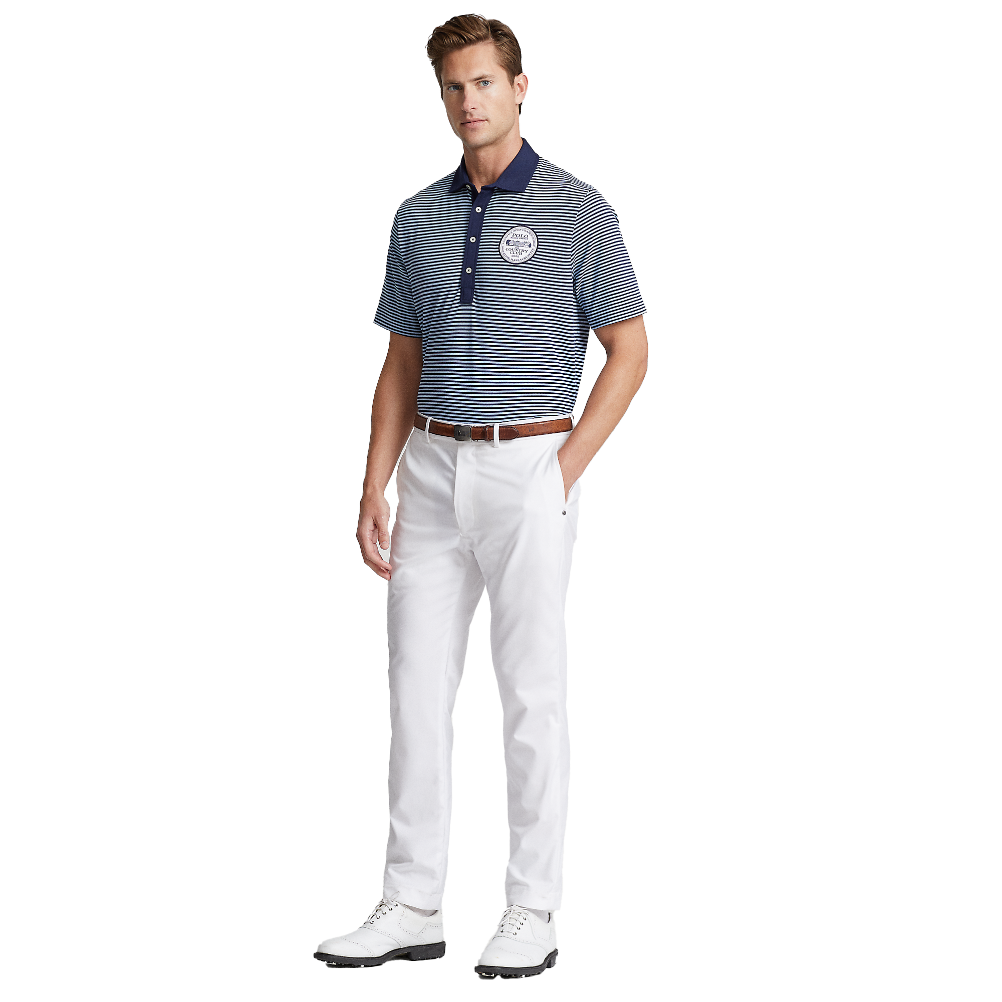 U.S. Open Performance Piqu&eacute; Men's Short Sleeve Golf Polo Shirt
