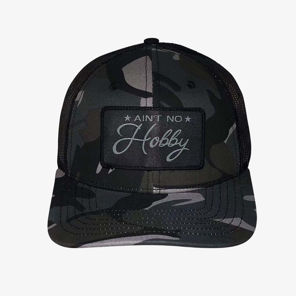 Ain't No Hobby Patch Camo Snapback Hat