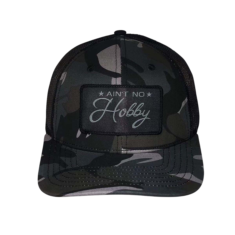 Ain't No Hobby Patch Camo Snapback Hat