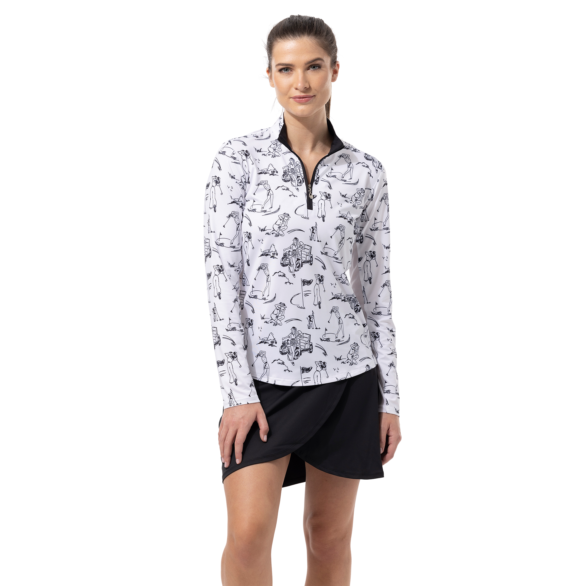 SolCool Birdie Quarter Zip Pullover