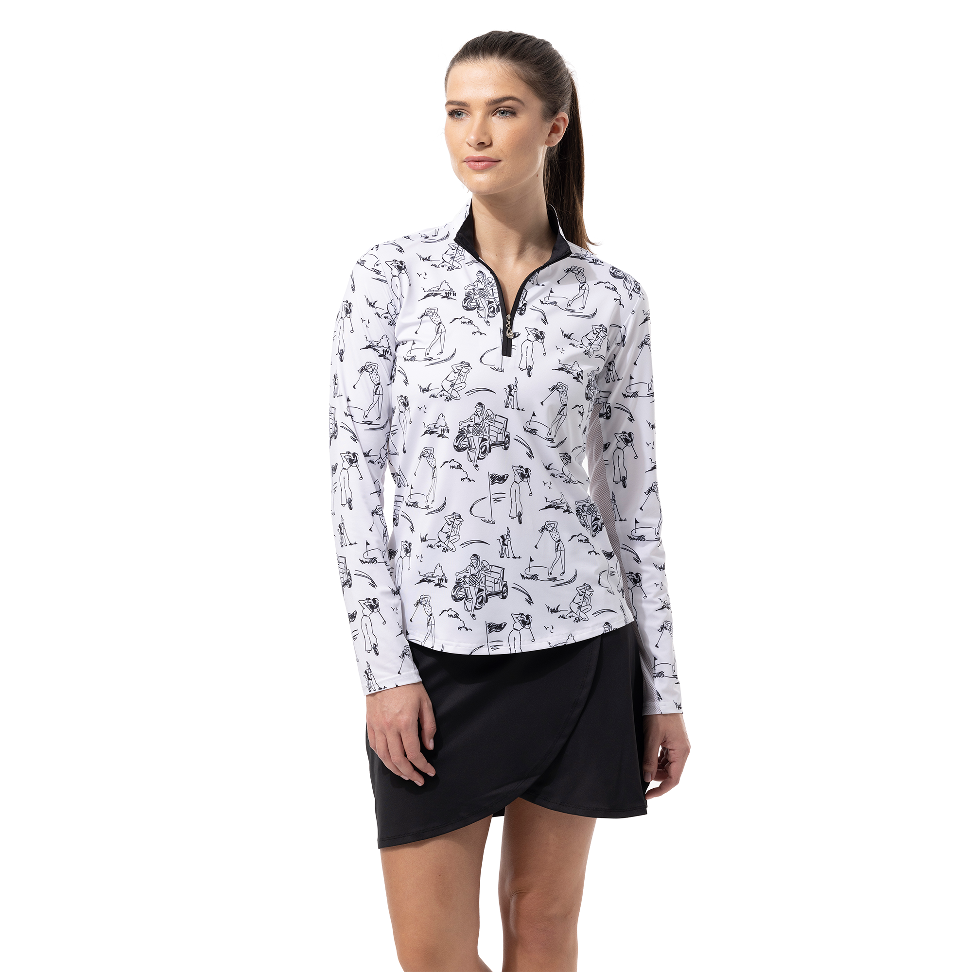 SolCool Birdie Quarter Zip Pullover