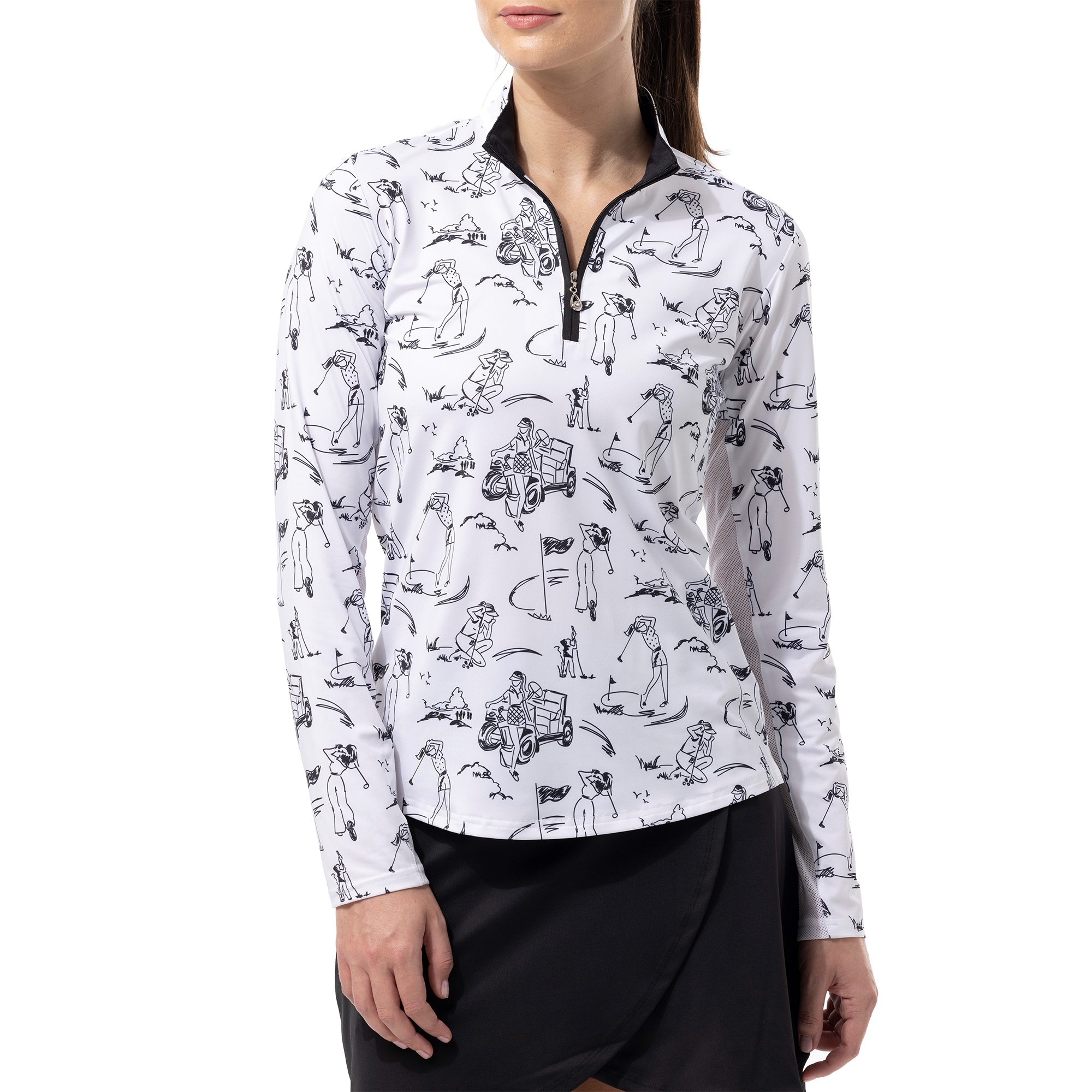SolCool Birdie Quarter Zip Pullover