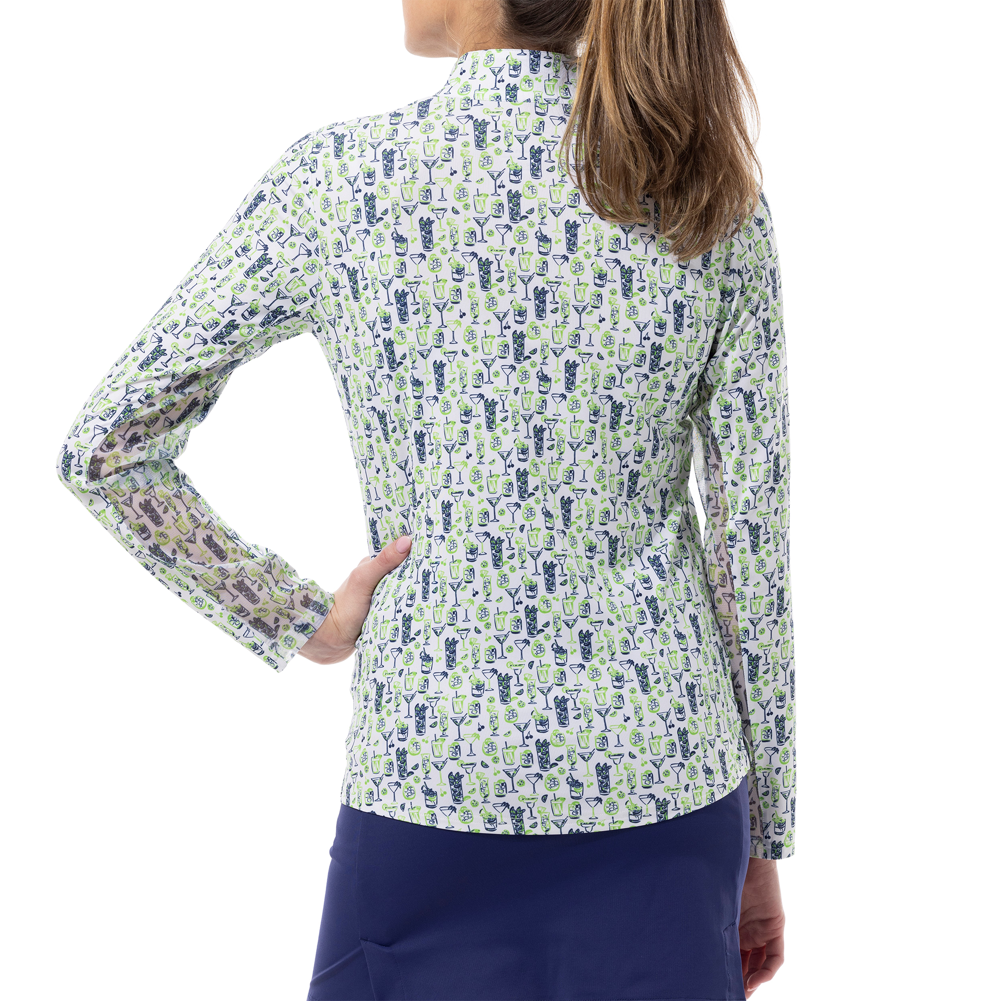SolCool Tiki Time Quarter Zip Pullover