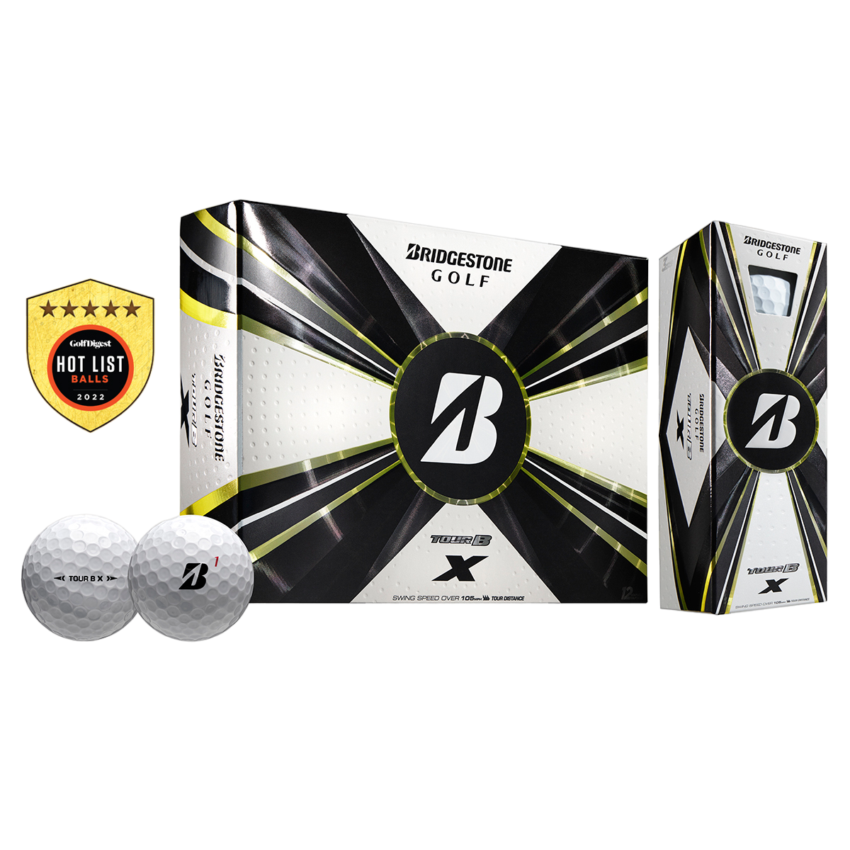 Tour B X Golf Balls - Personalized