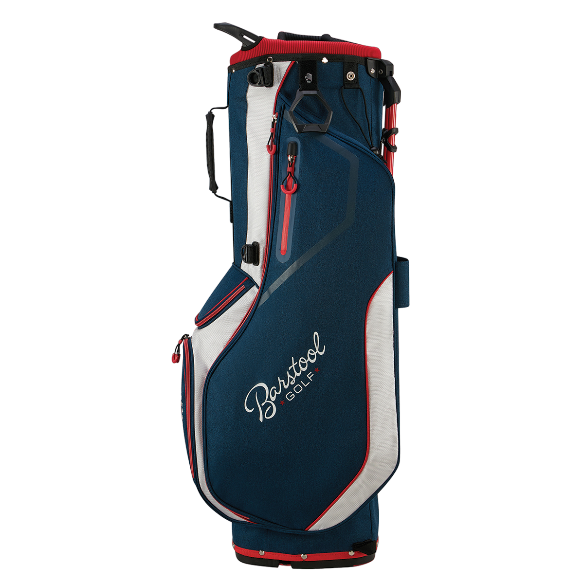 Navy/Red/White Golf Stand Bag