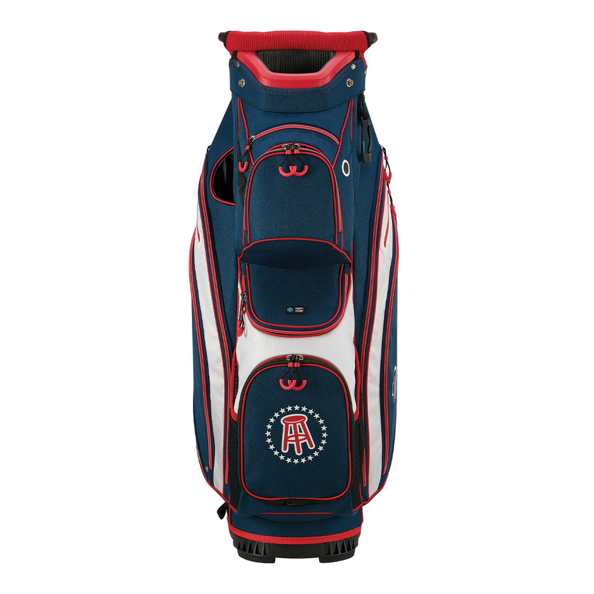 Navy/Red/White Cart Bag
