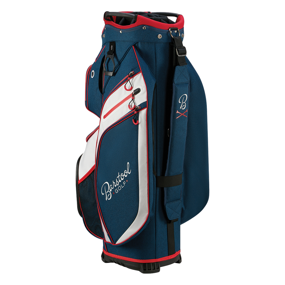 Navy/Red/White Cart Bag