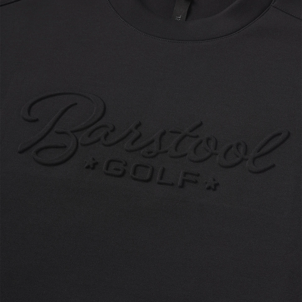 UNRL X Barstool Golf Script Embossed Crewneck Sweatshirt