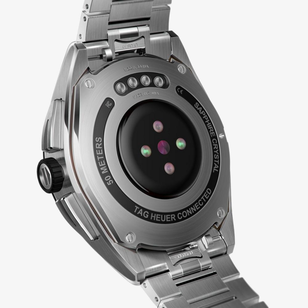 Connected Calibre E4 45MM Steel Bracelet Smartwatch
