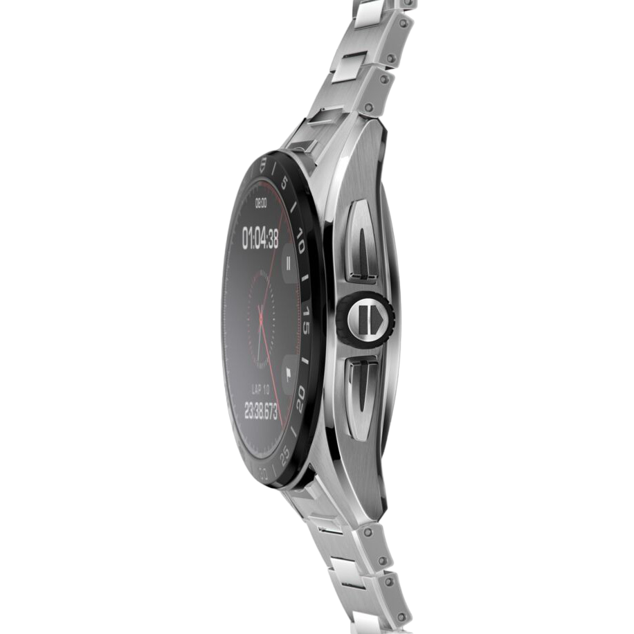 Connected Calibre E4 45MM Steel Bracelet Smartwatch