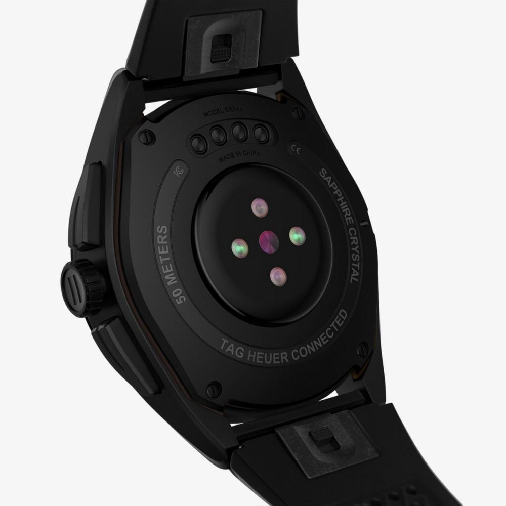 Connected Calibre E4 45MM Titanium Rubber Smartwatch