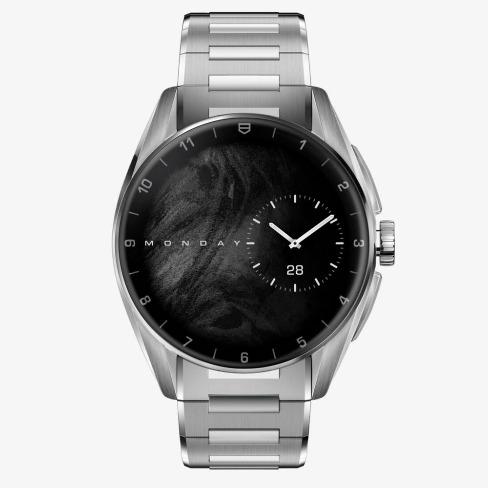 Connected Calibre E4 42MM Steel Bracelet Smartwatch