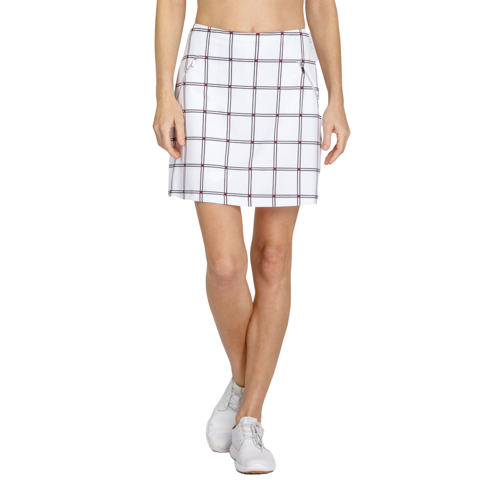 Garden Escape Collection: Cynthia Lattice Grid 18" Skort