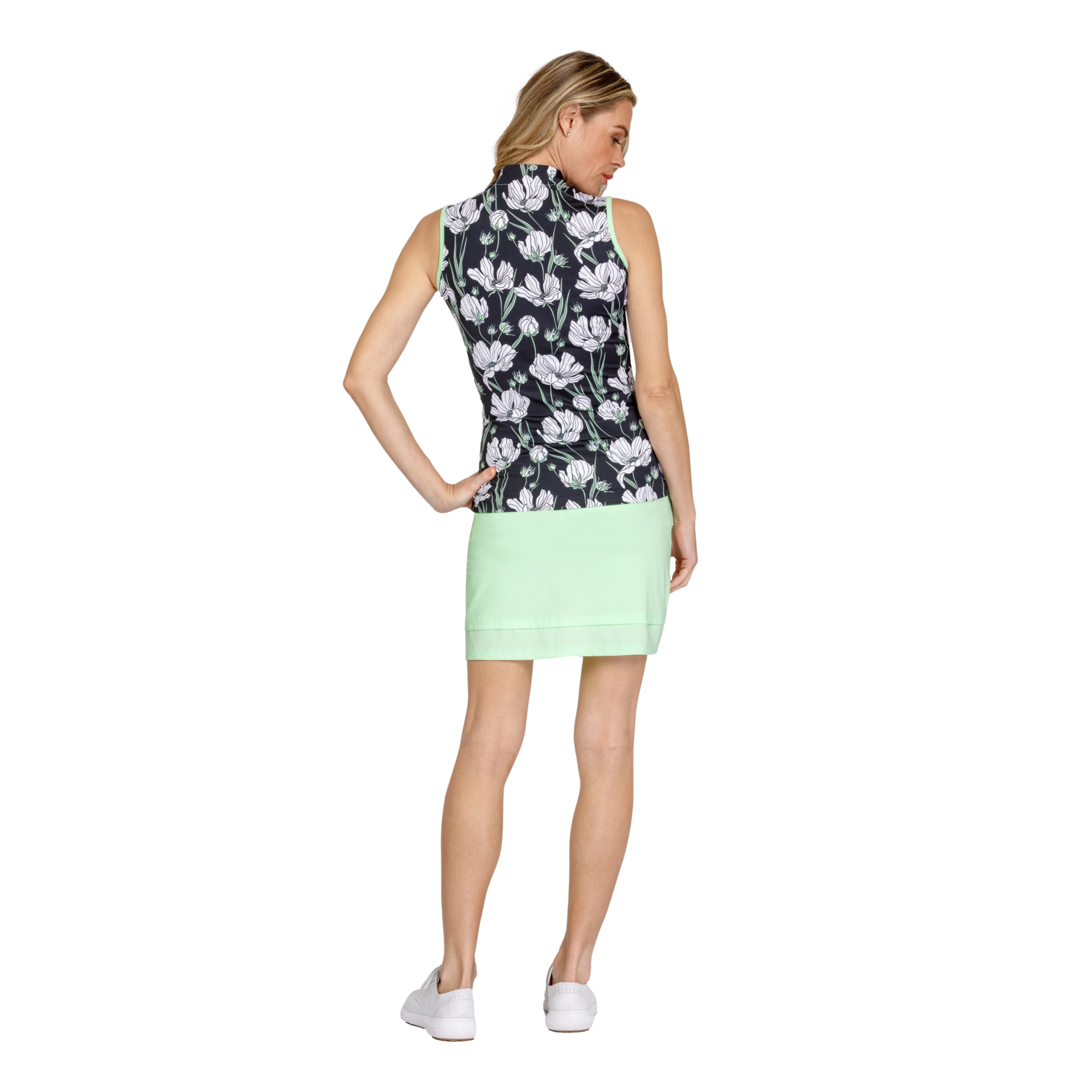 Vianeth Daisy Dew Women's Sleeveless Golf Shirt