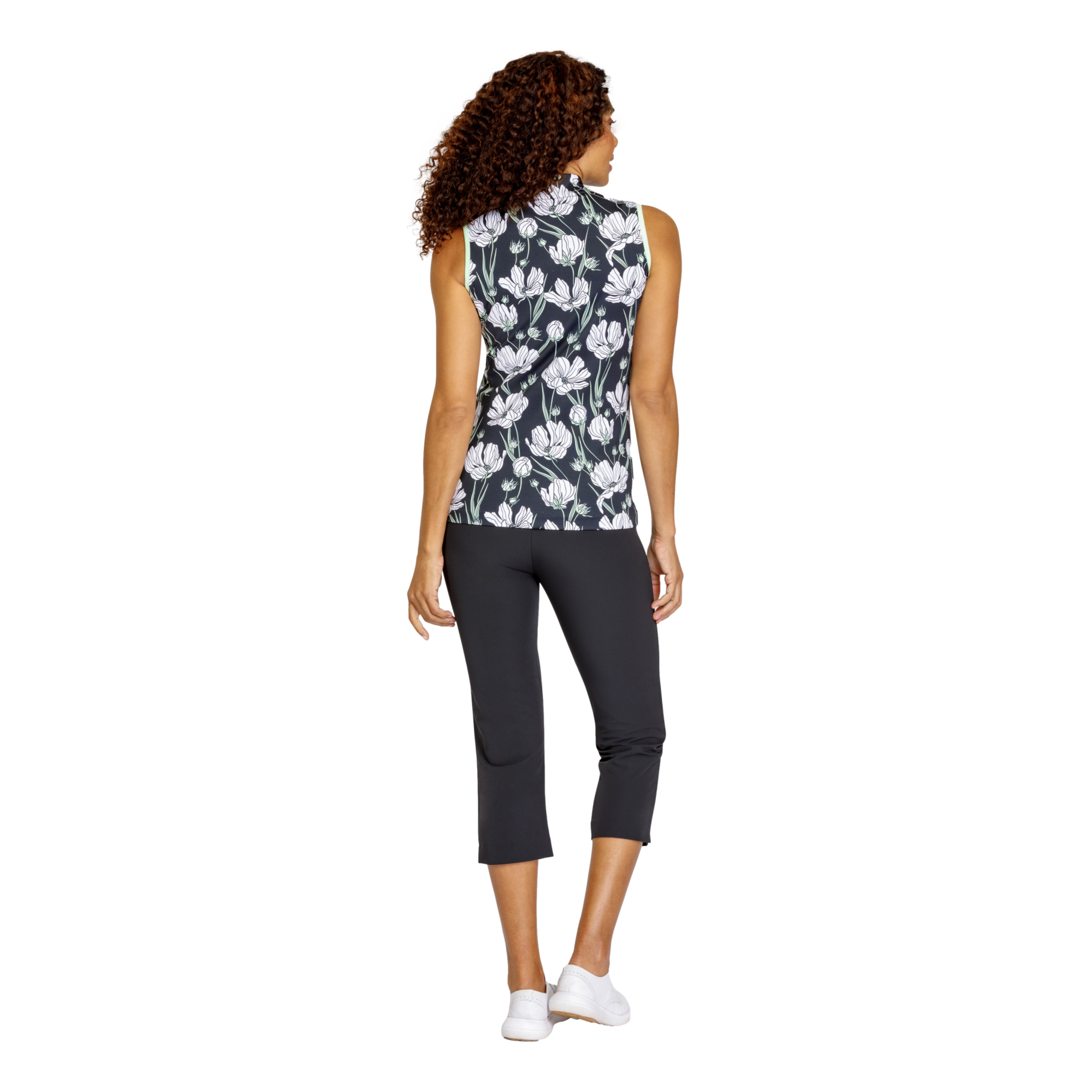 Vianeth Daisy Dew Women's Sleeveless Golf Shirt
