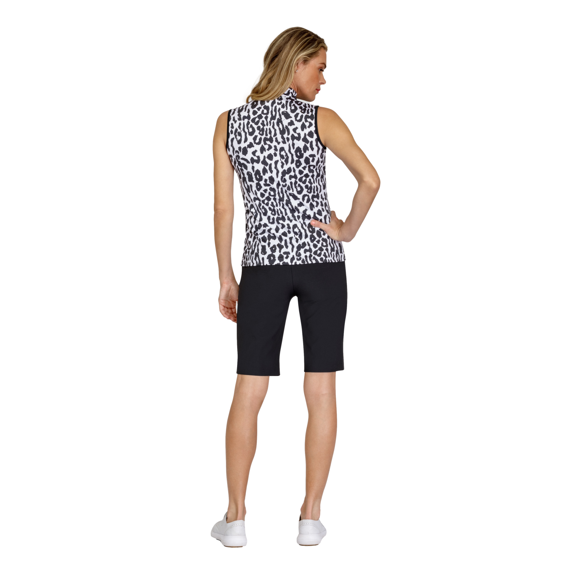 Essentials Fannie Jungle Cat Sleeveless Top