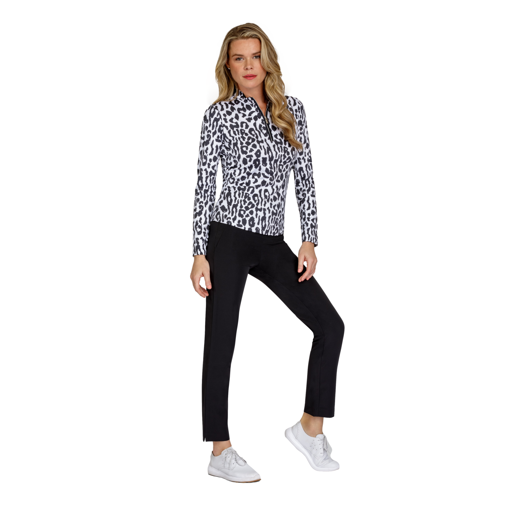 Essentials Wai Jungle Cat Quarter Zip Pull Over