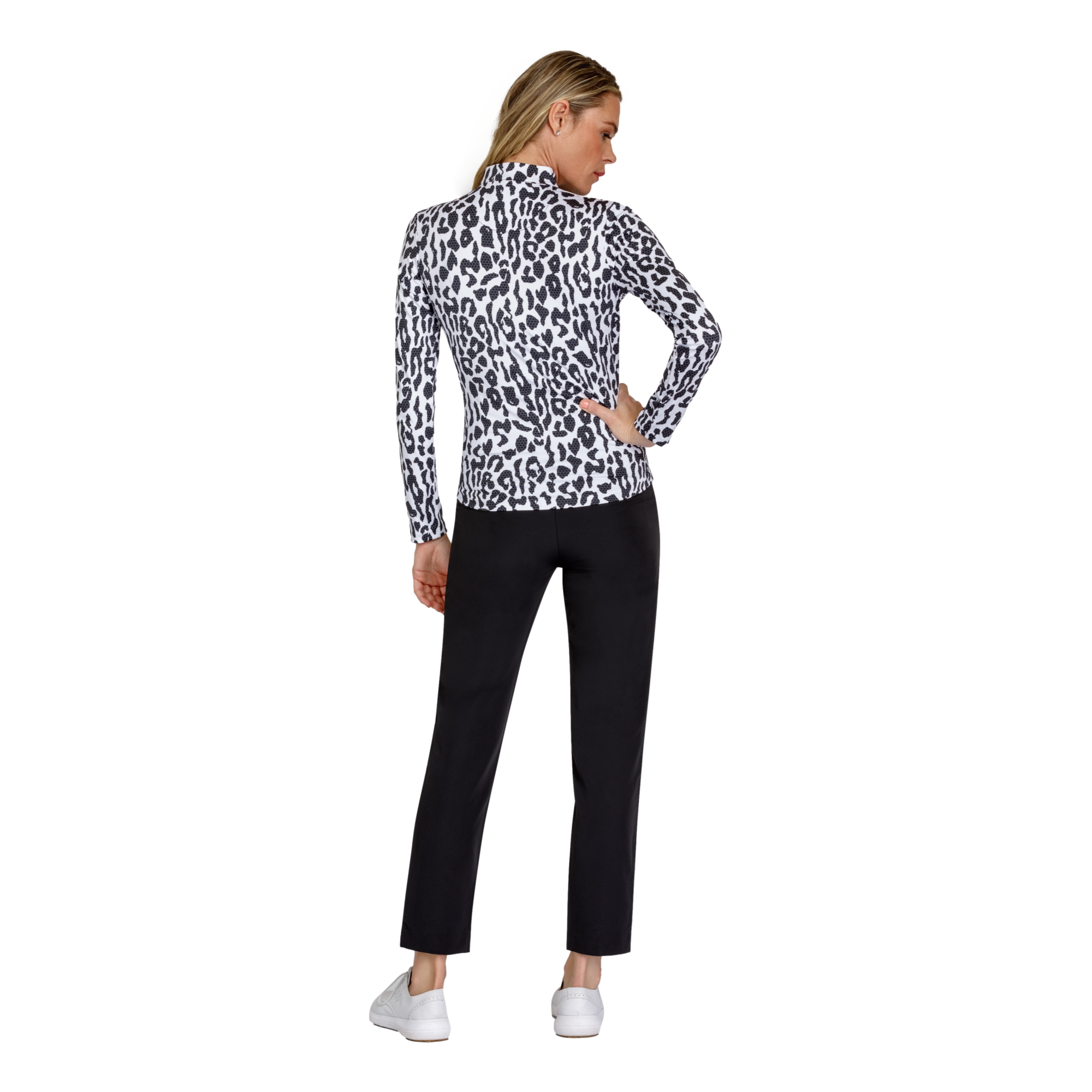 Essentials Wai Jungle Cat Quarter Zip Pull Over