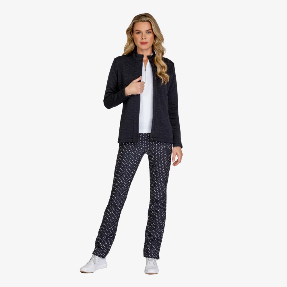 Shonda Floral Jacquard Full Zip Jacket