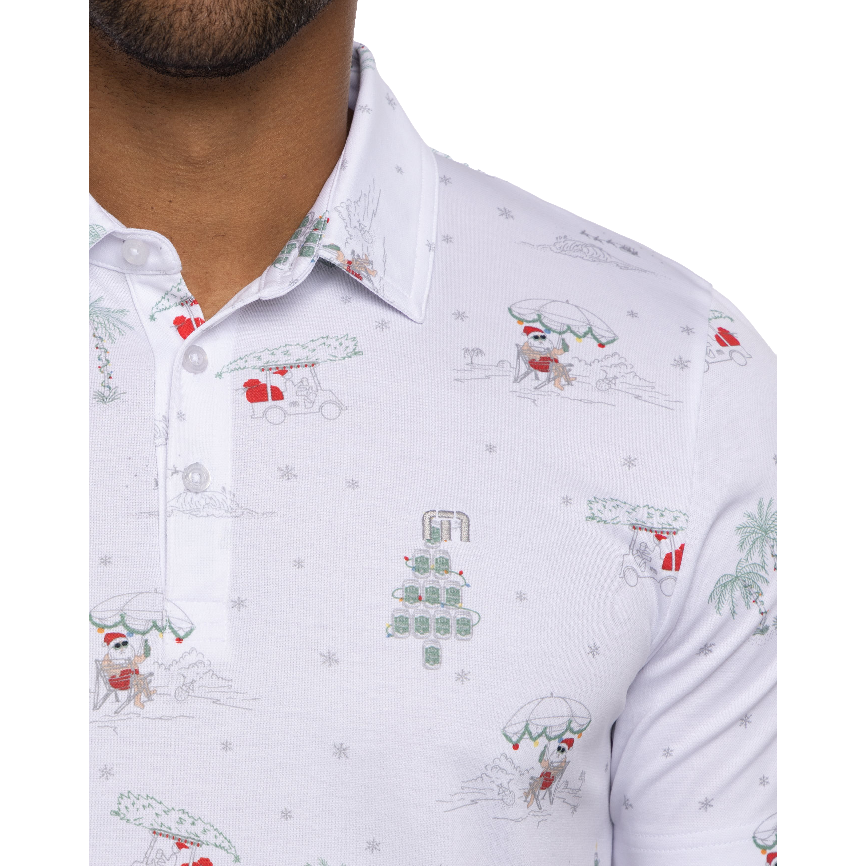 Wee Bit Of Fun Men's Short Sleeve Golf Polo Shirt