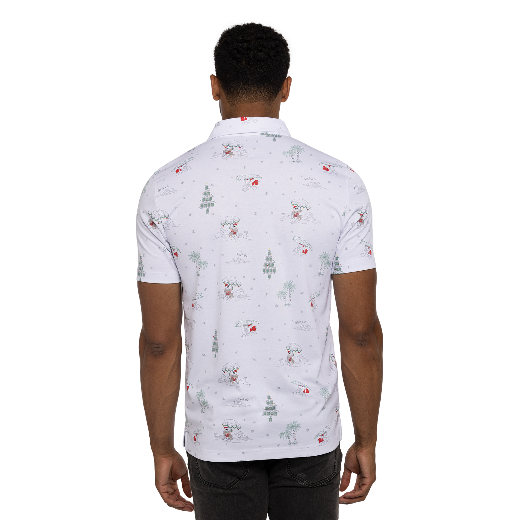 Wee Bit Of Fun Men's Short Sleeve Golf Polo Shirt