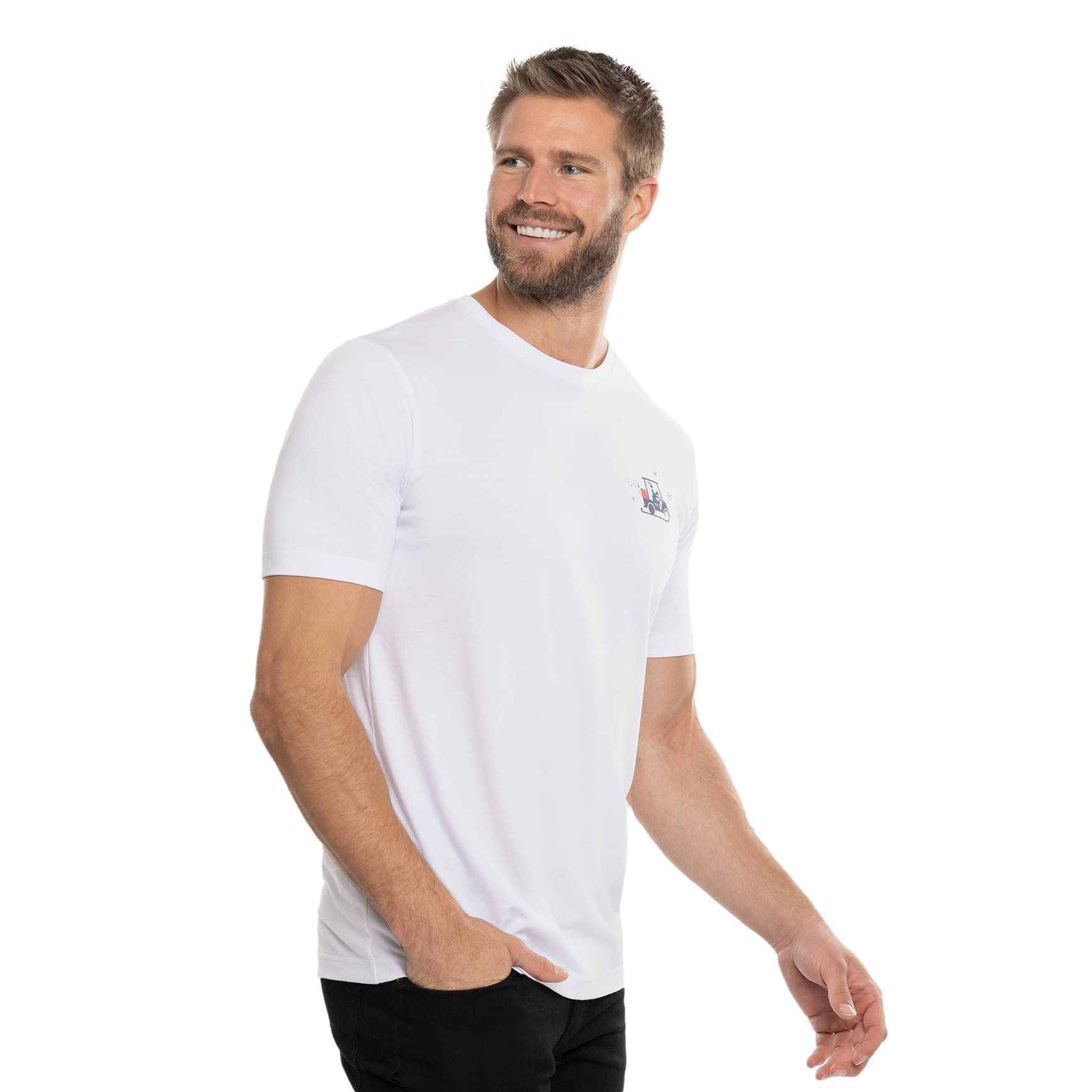 Danisher Short Sleeve Men's Golf T-Shirt