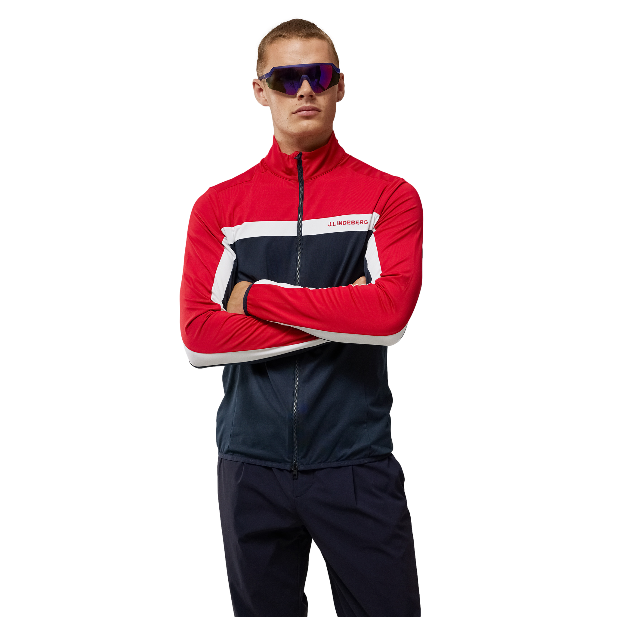 日本最大の J Lindeberg Jarvis Mid Layer Full Zip Jacket | PGA TOUR ウェア
