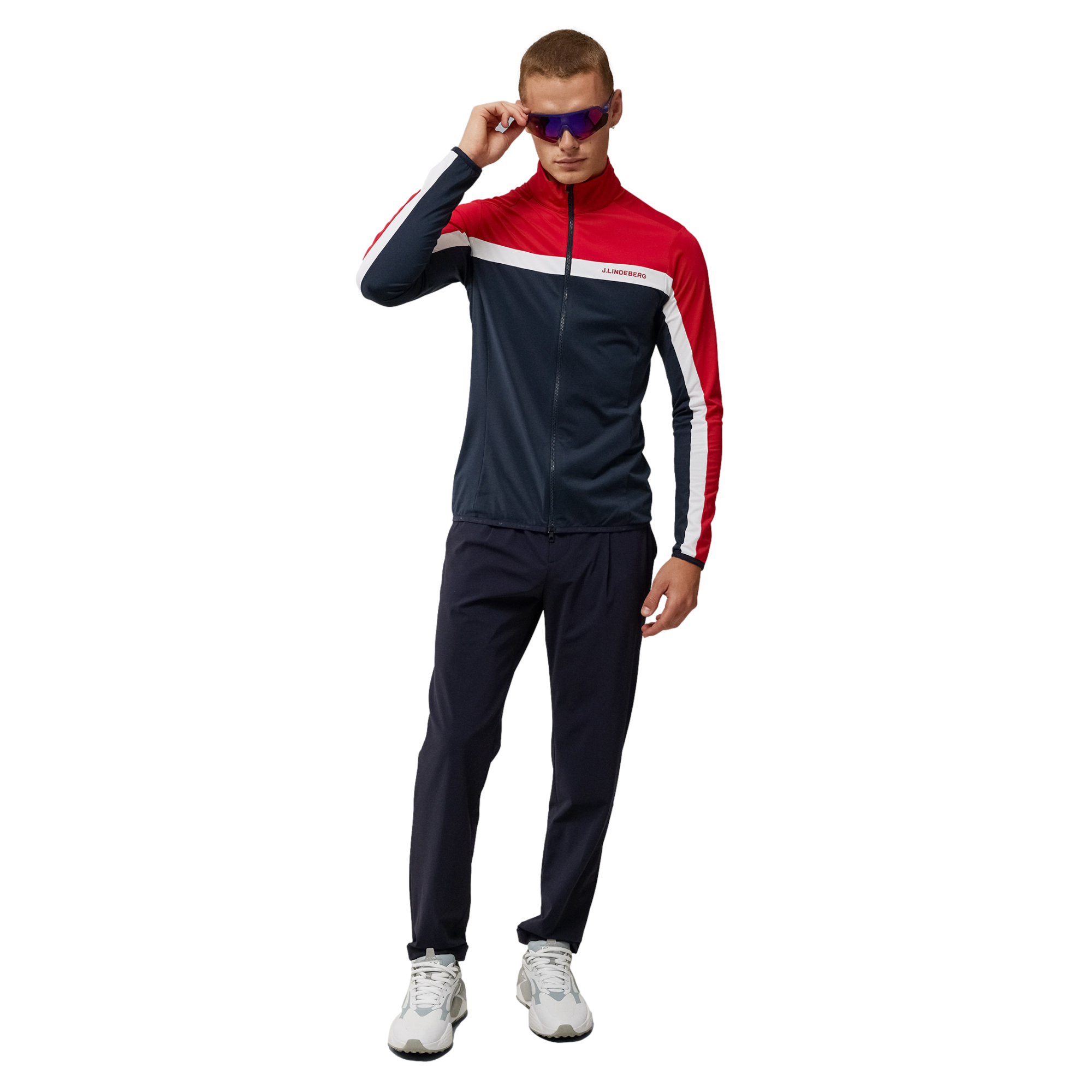 J Lindeberg Jarvis Mid Layer Full Zip Jacket | PGA TOUR