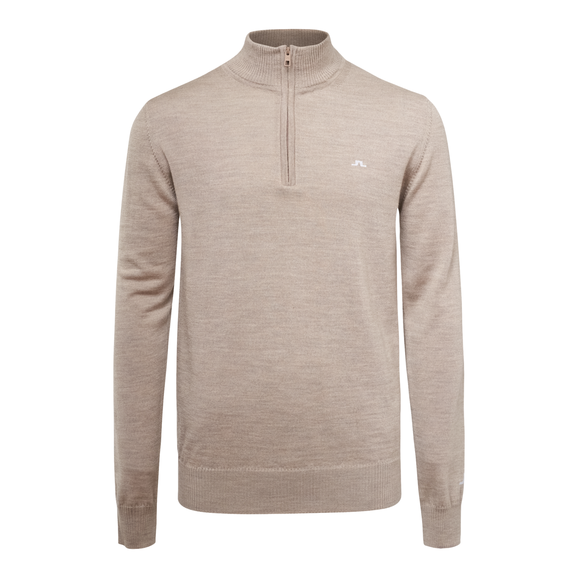 Kian Merino Wool Quarter Zip Sweater