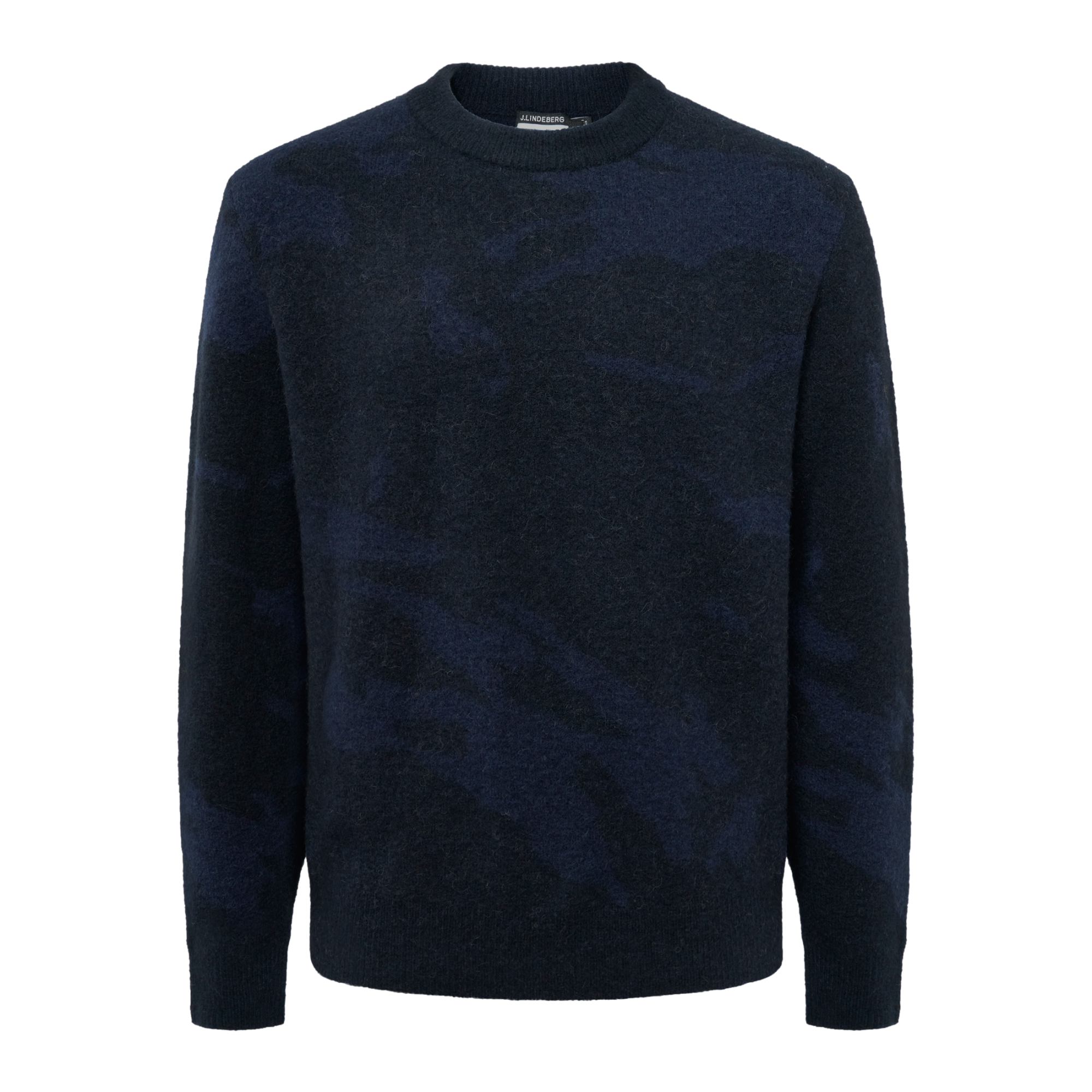 Alpaca Mixed Knit Men's Golf Sweater