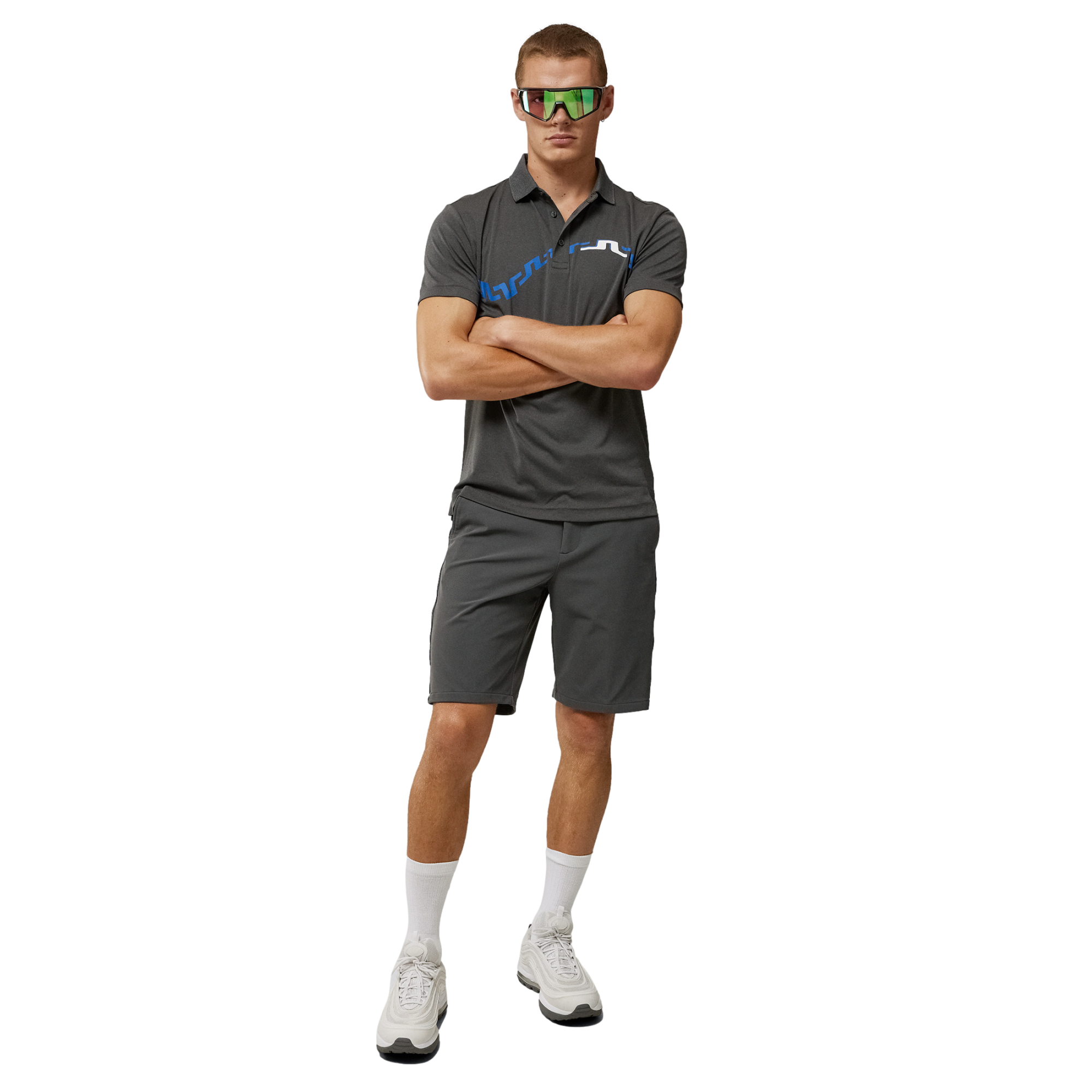 Peter Slim Fit Men's Short Sleeve Golf Polo Shirt