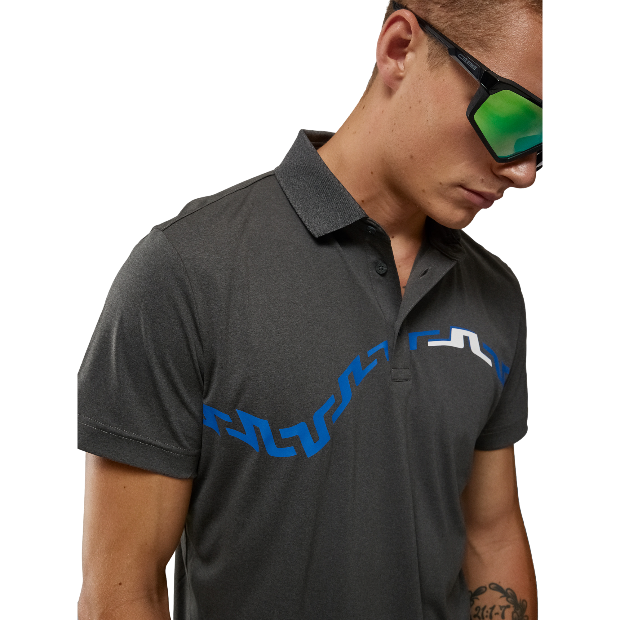 Peter Slim Fit Men's Short Sleeve Golf Polo Shirt