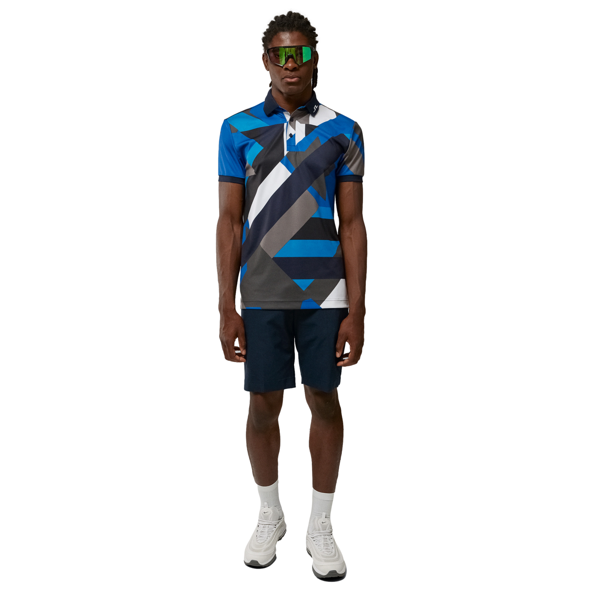 KV Printed Short Sleeve Golf Polo