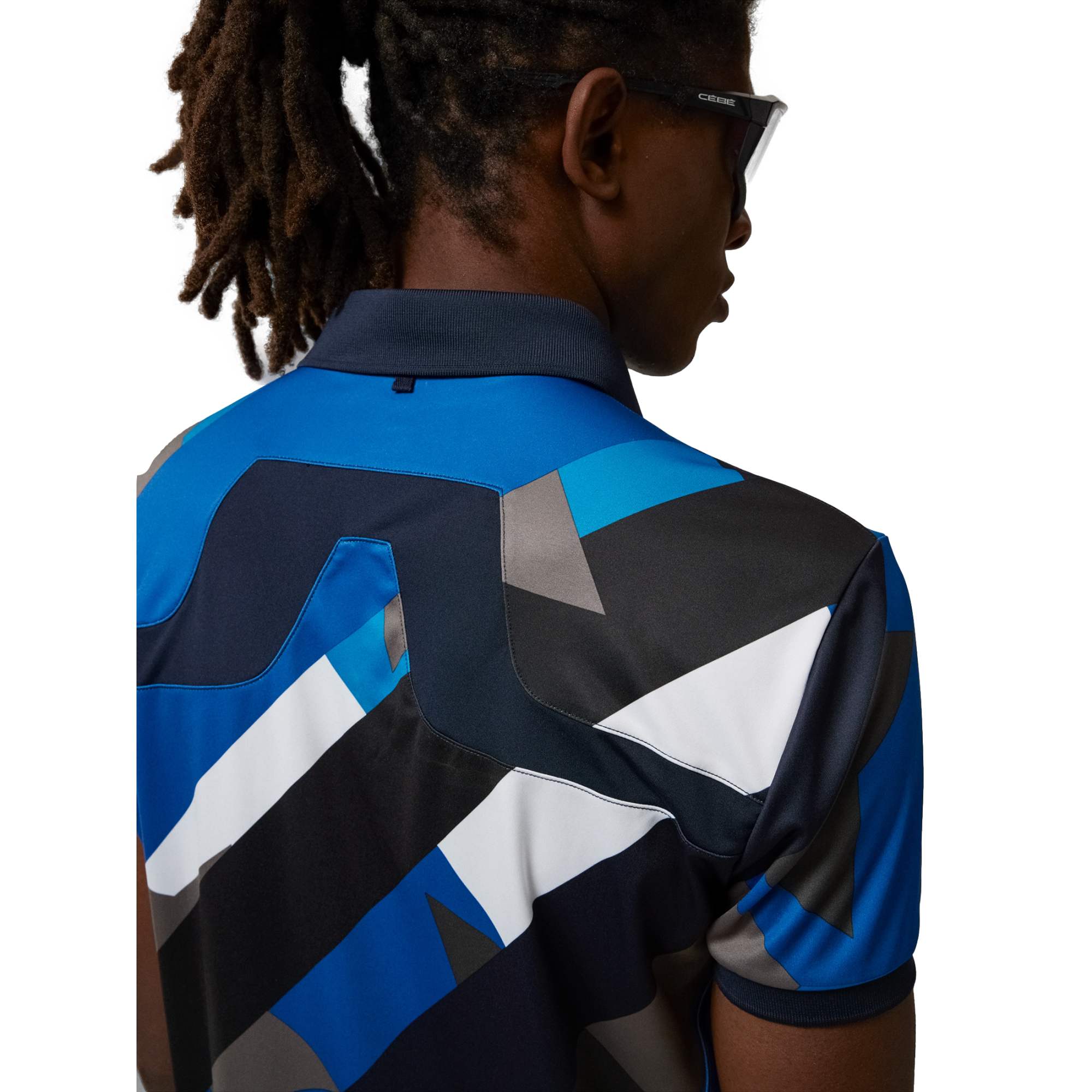 KV Printed Short Sleeve Golf Polo