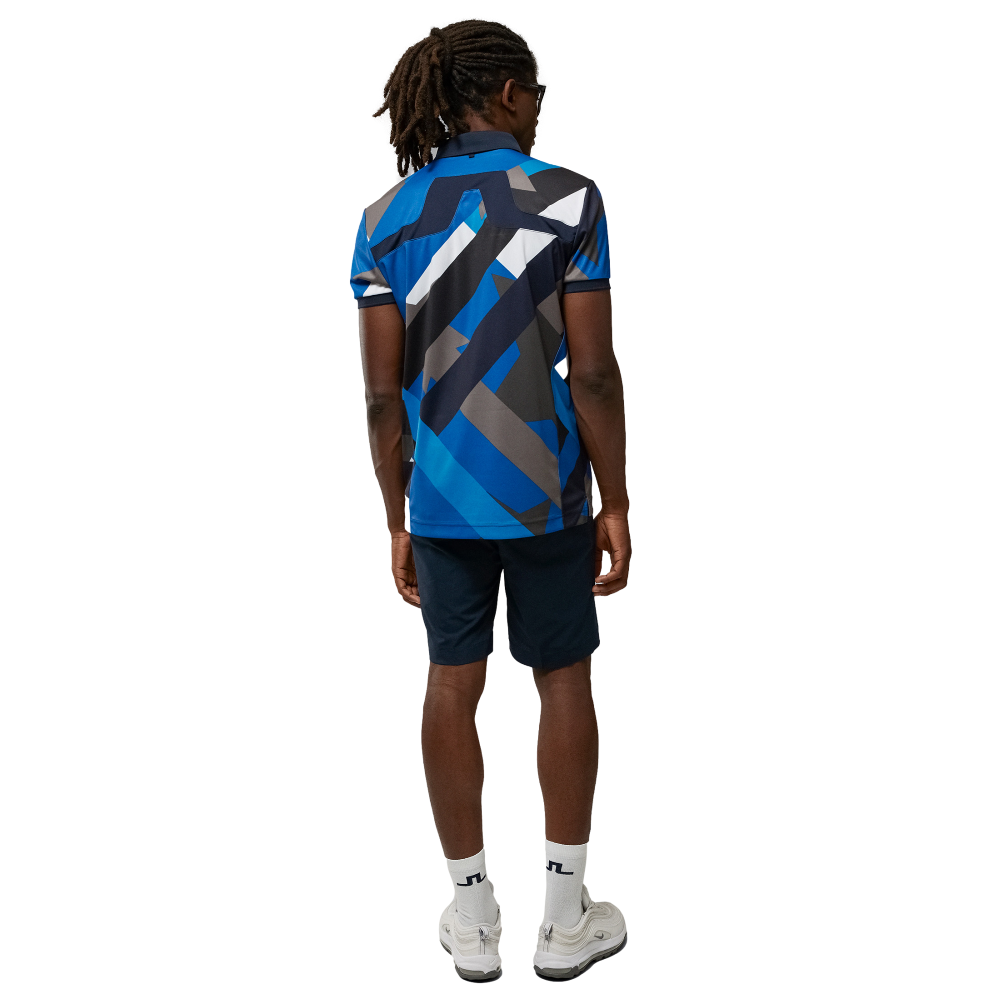 KV Printed Short Sleeve Golf Polo