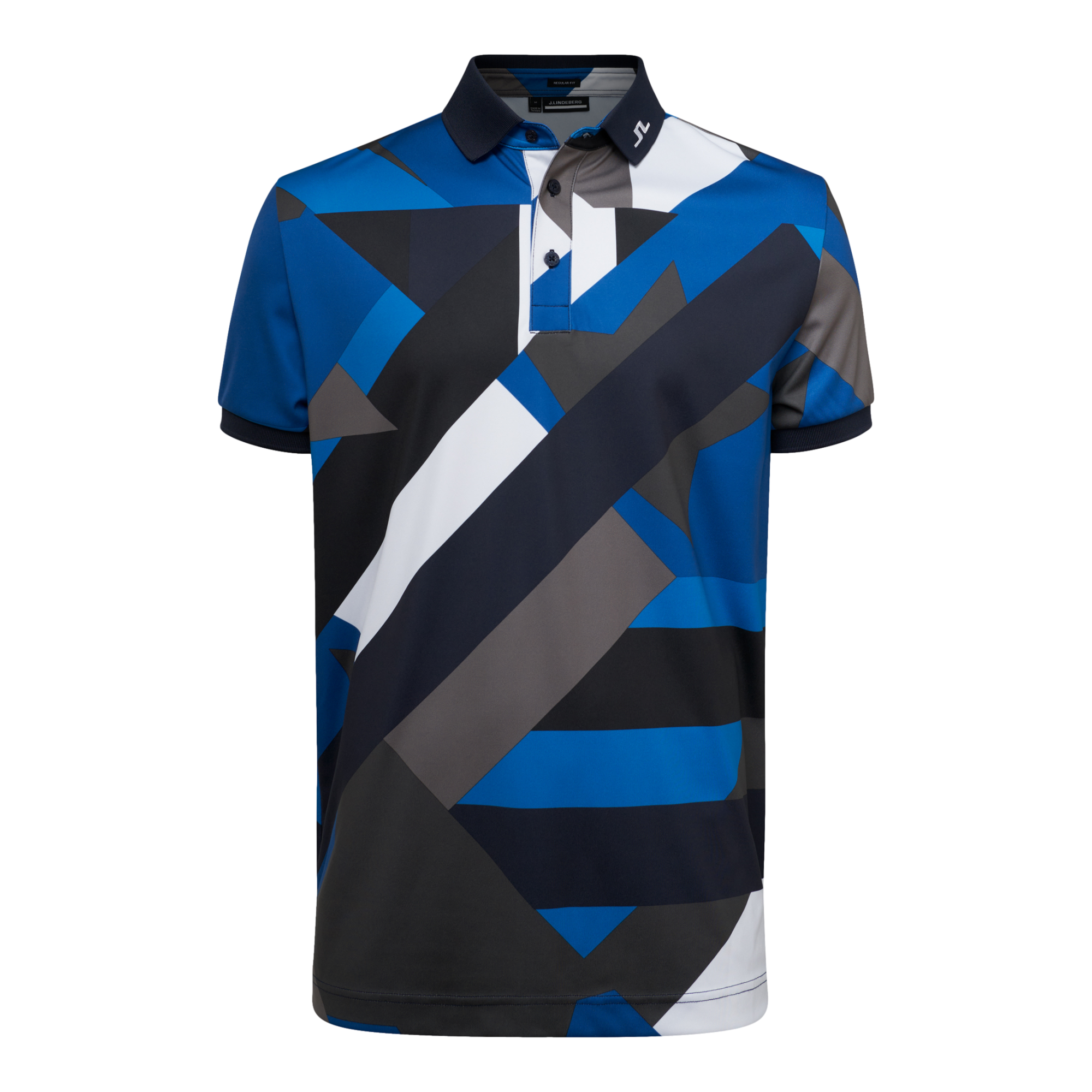 KV Printed Short Sleeve Golf Polo