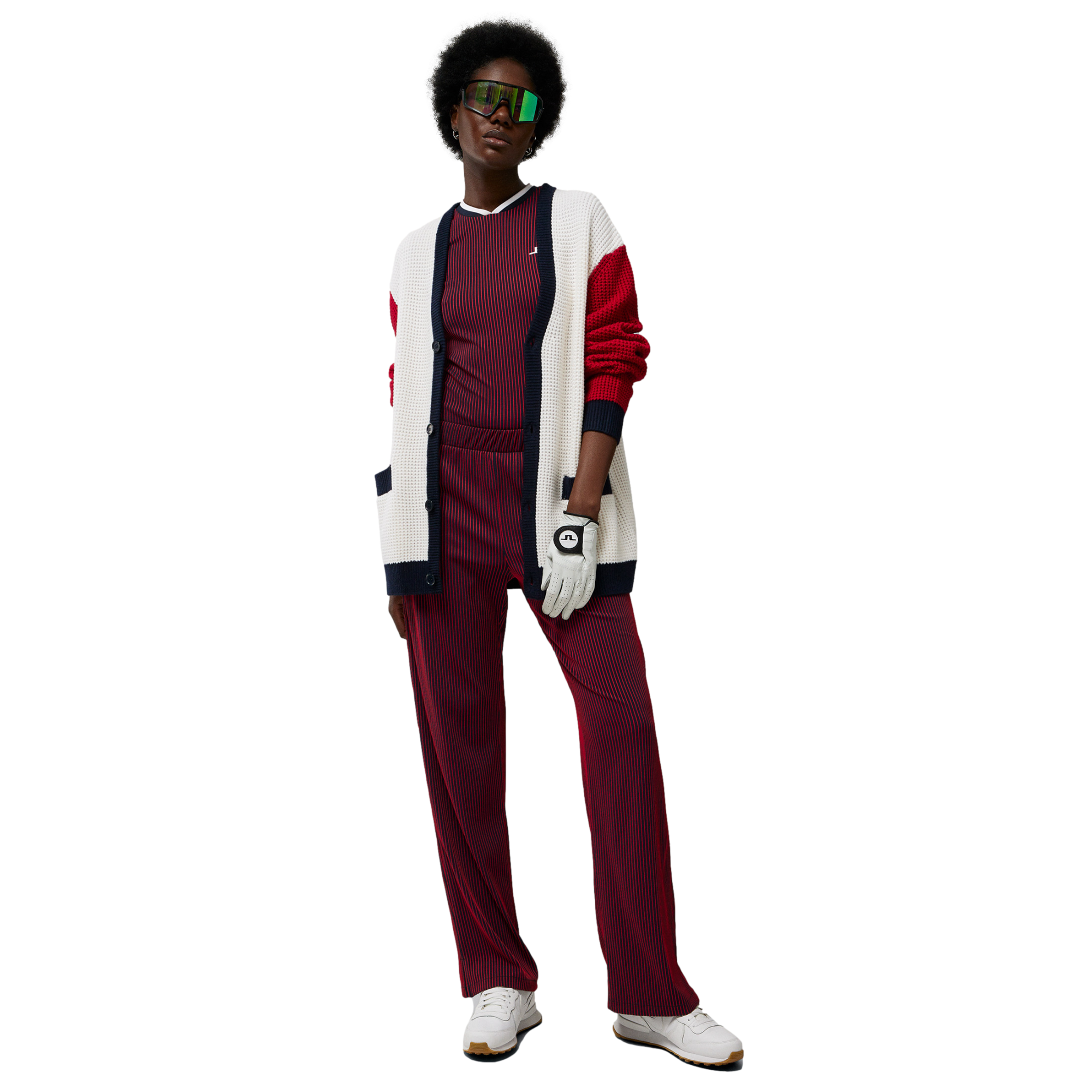 Parvin Texture Women's Short Sleeve Golf Polo Shirt