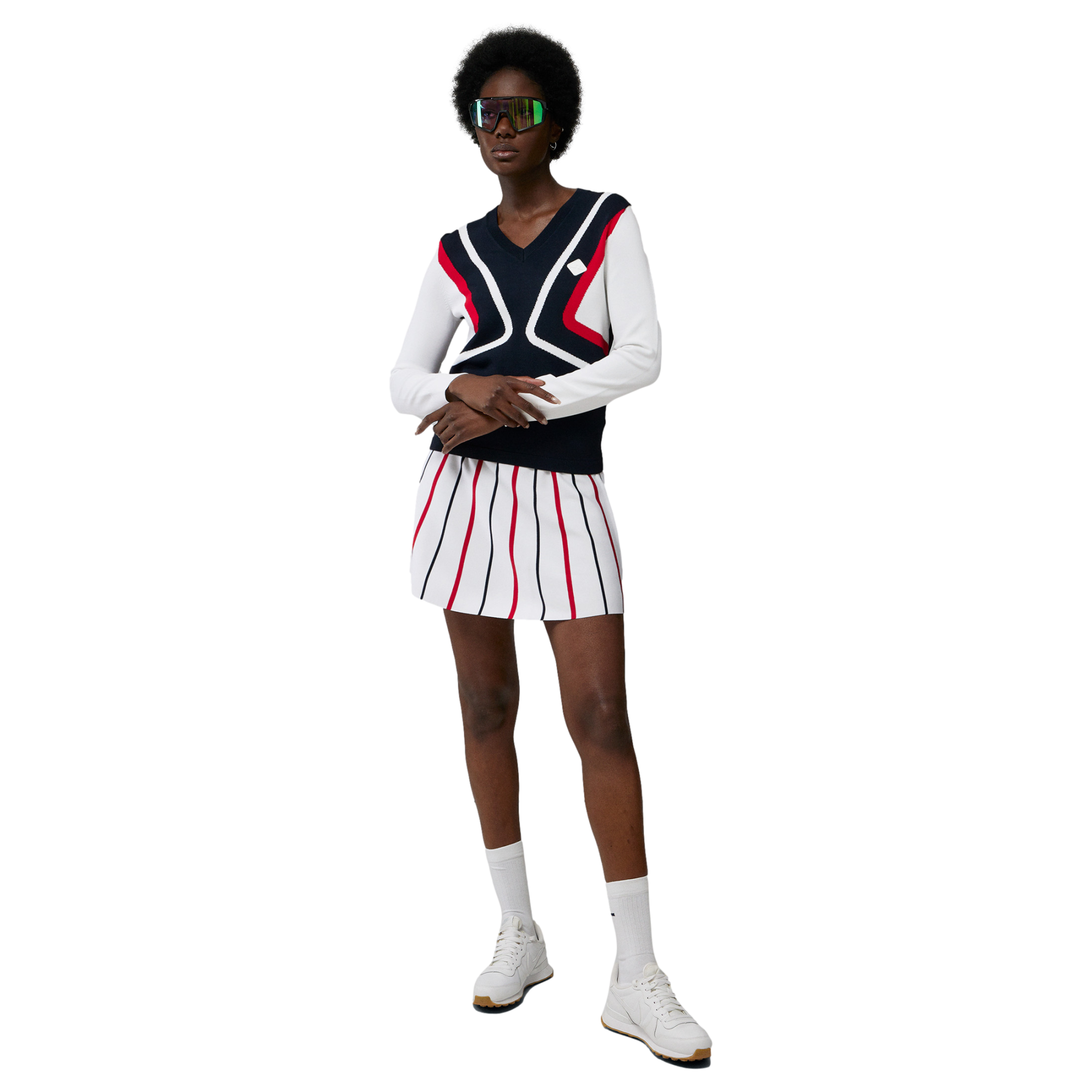 Celine Knit V-Neck Sweater