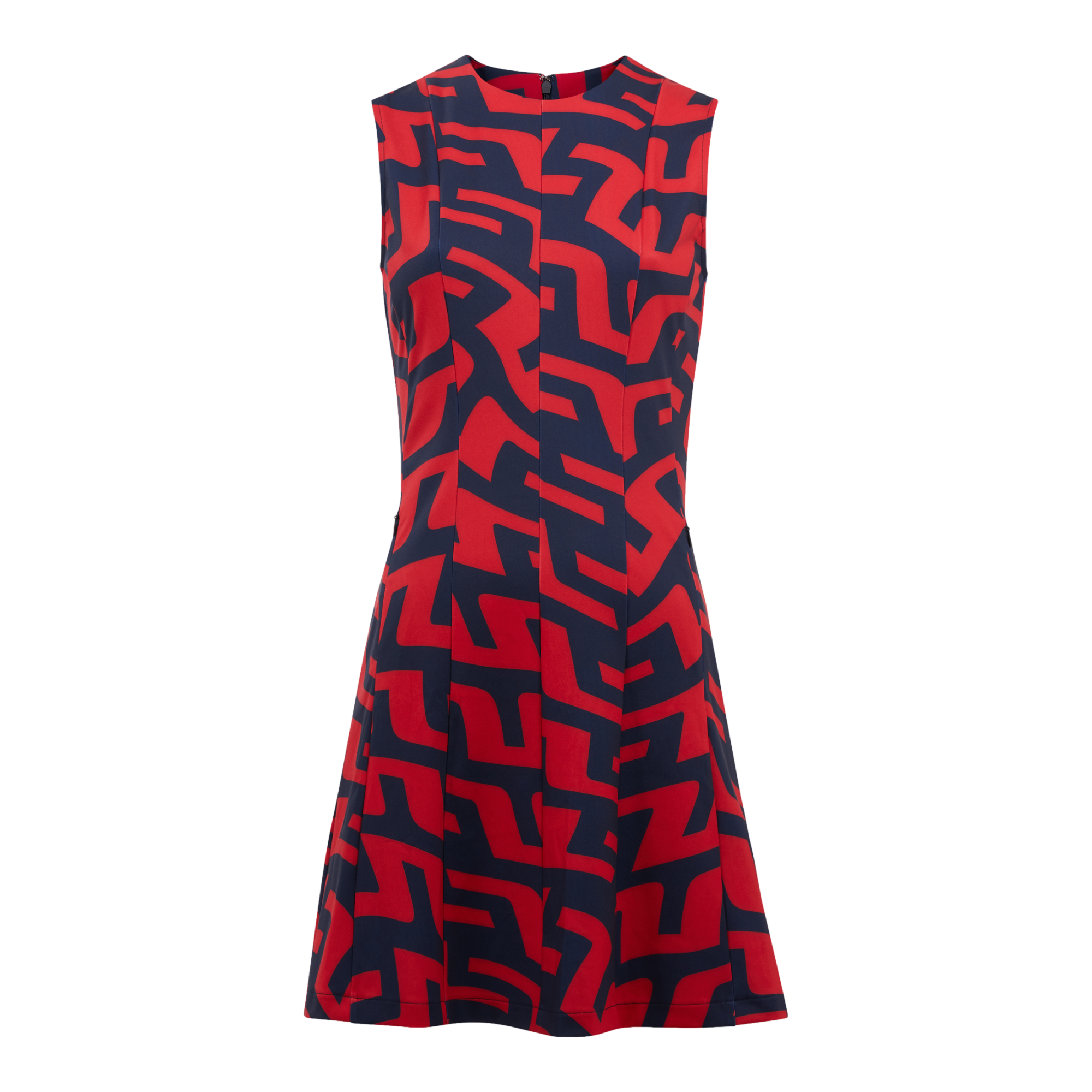 Jasmin Logo Print Women's Sleeveless Golf Dress