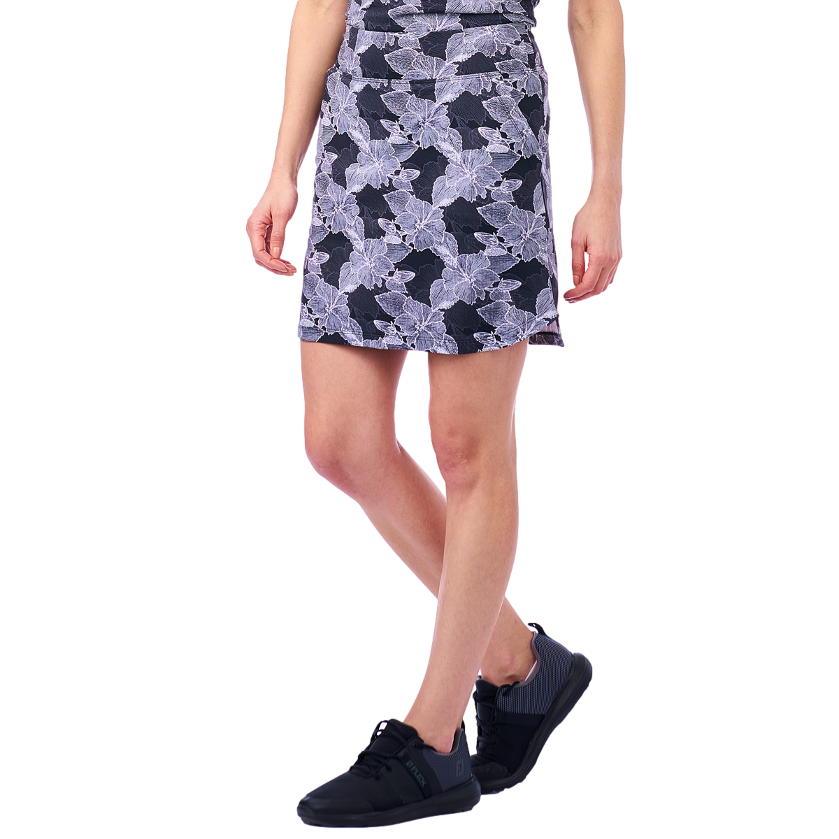 Lora Floral Pull-On Women's 17" Golf Skort