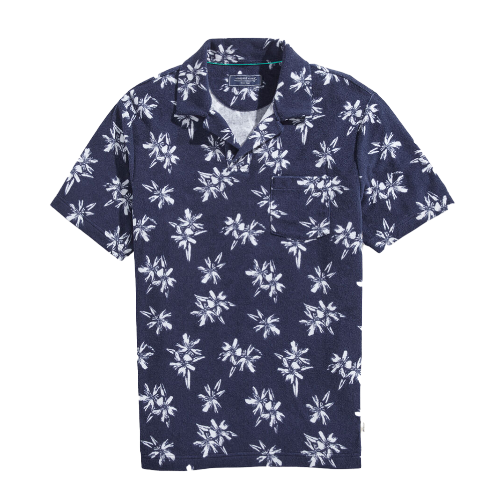 Terry Men's Short Sleeve Golf Polo Shirt